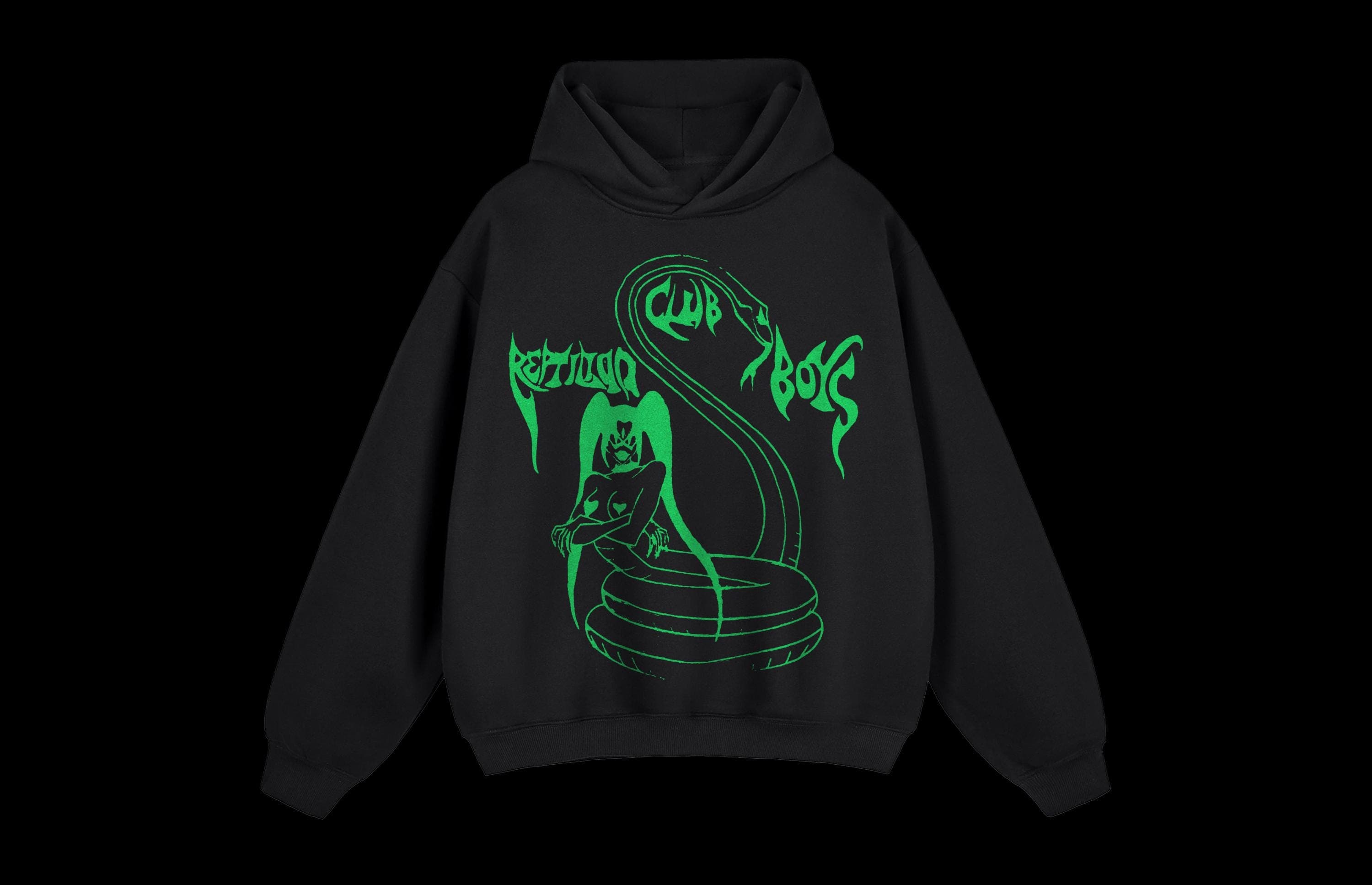 Reptilian Club Boyz | Premium Heavyweight Hoodie - Image 1