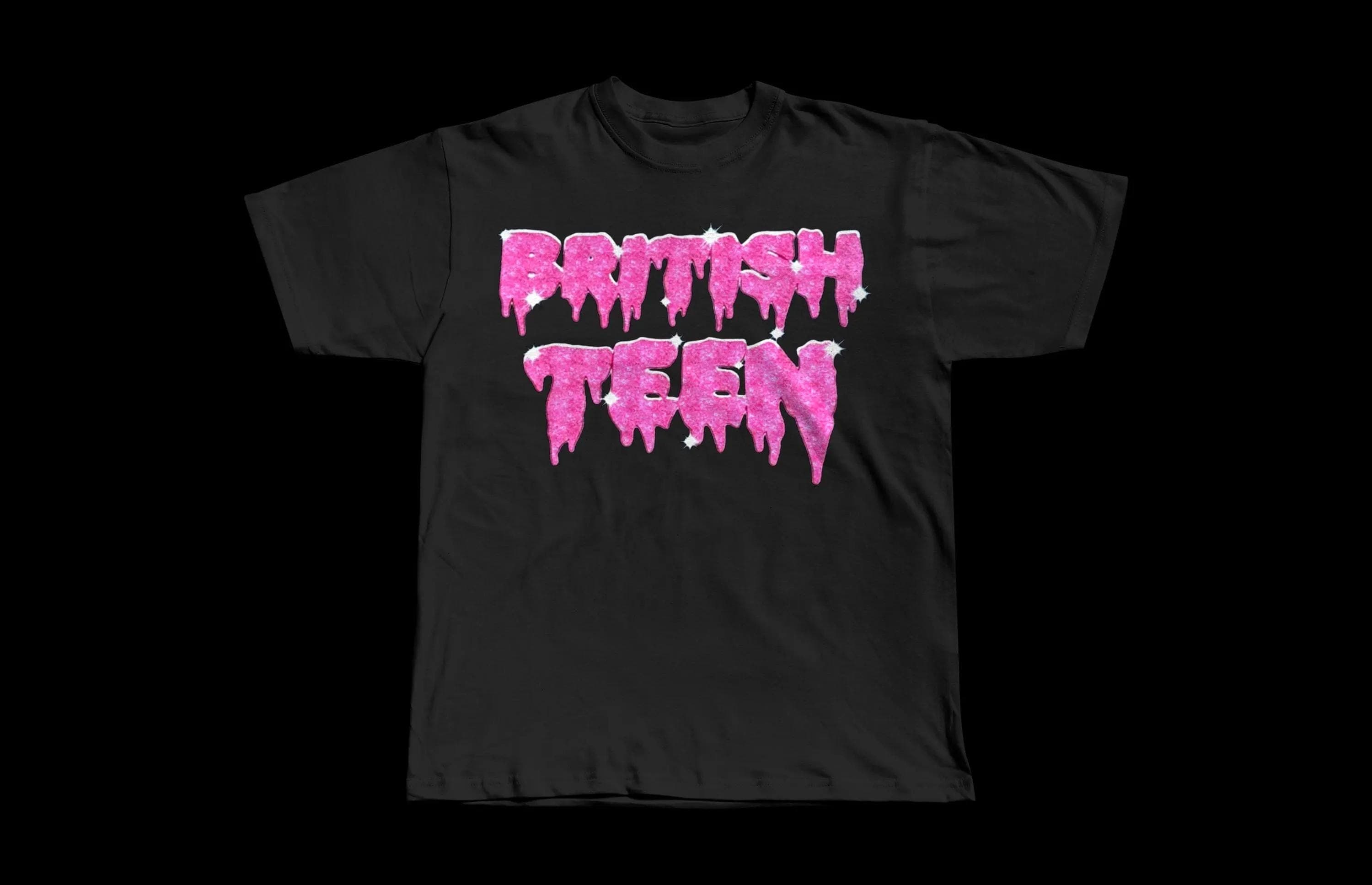 British Teen T-Shirt | Heavyweight Cotton Streetwear Graphic Tee - Image 1