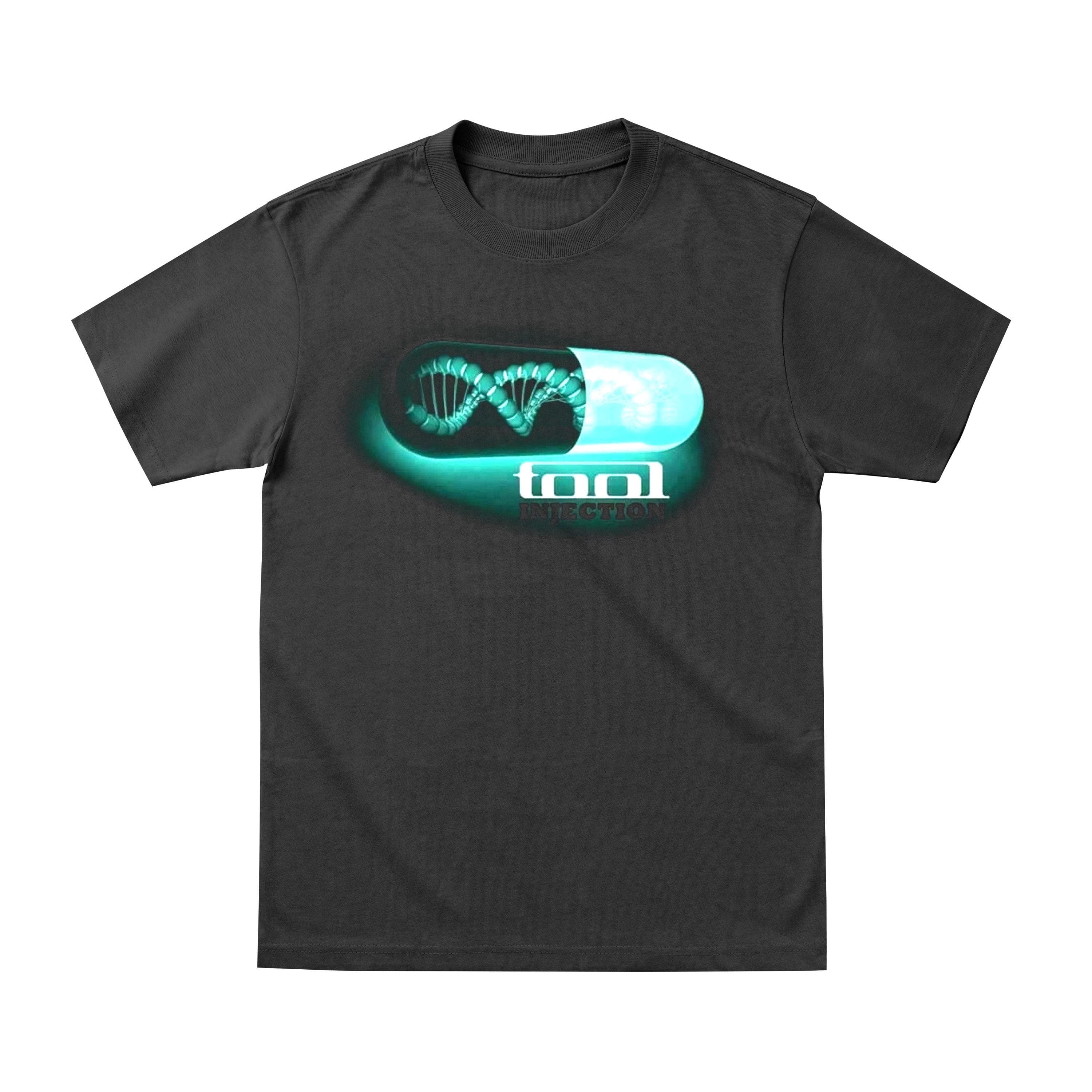 Tool Injection DNA Graphic Heavyweight Cotton T-Shirt - Image 1