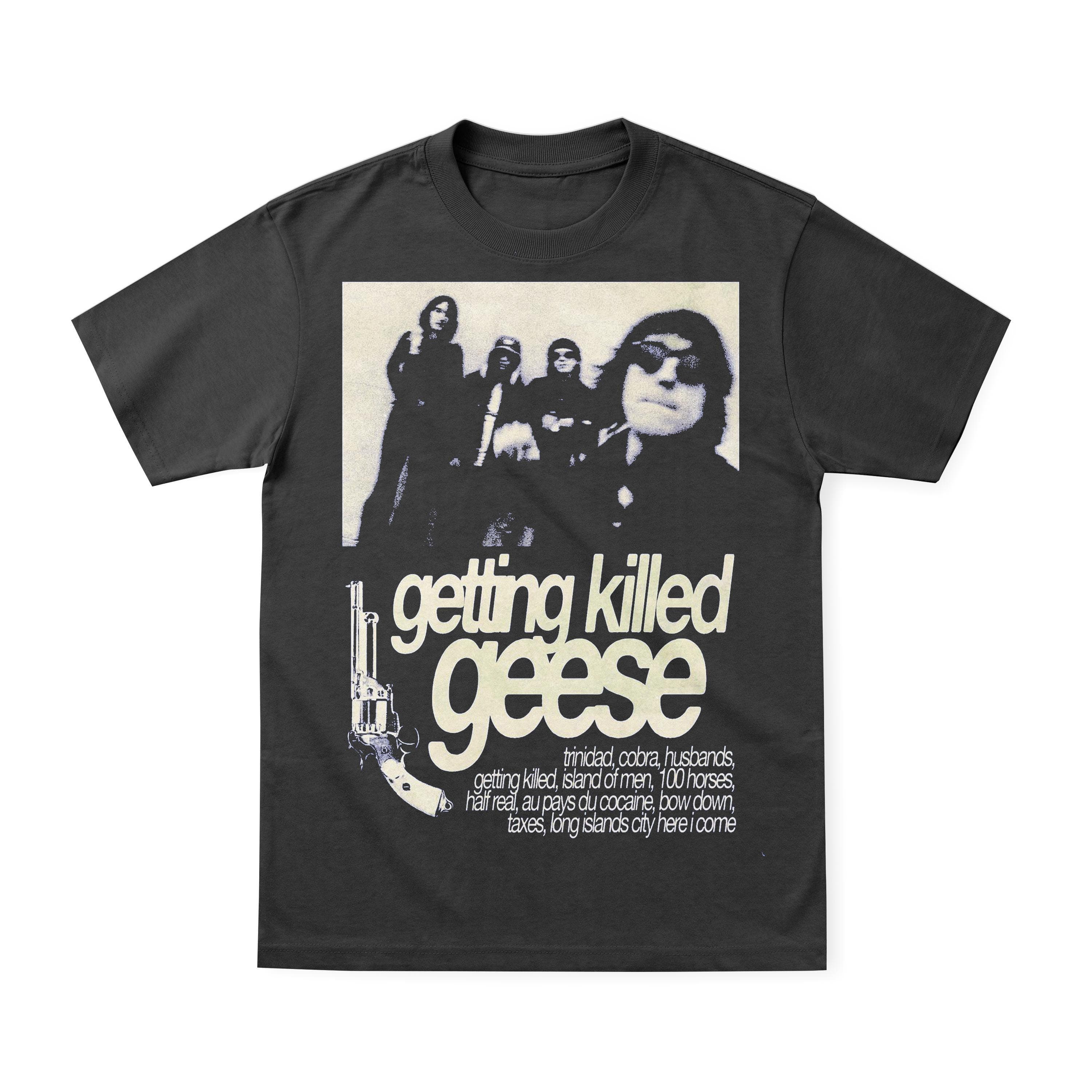 Geese Getting Killed | Premium Heavyweight Shirt - Image 1