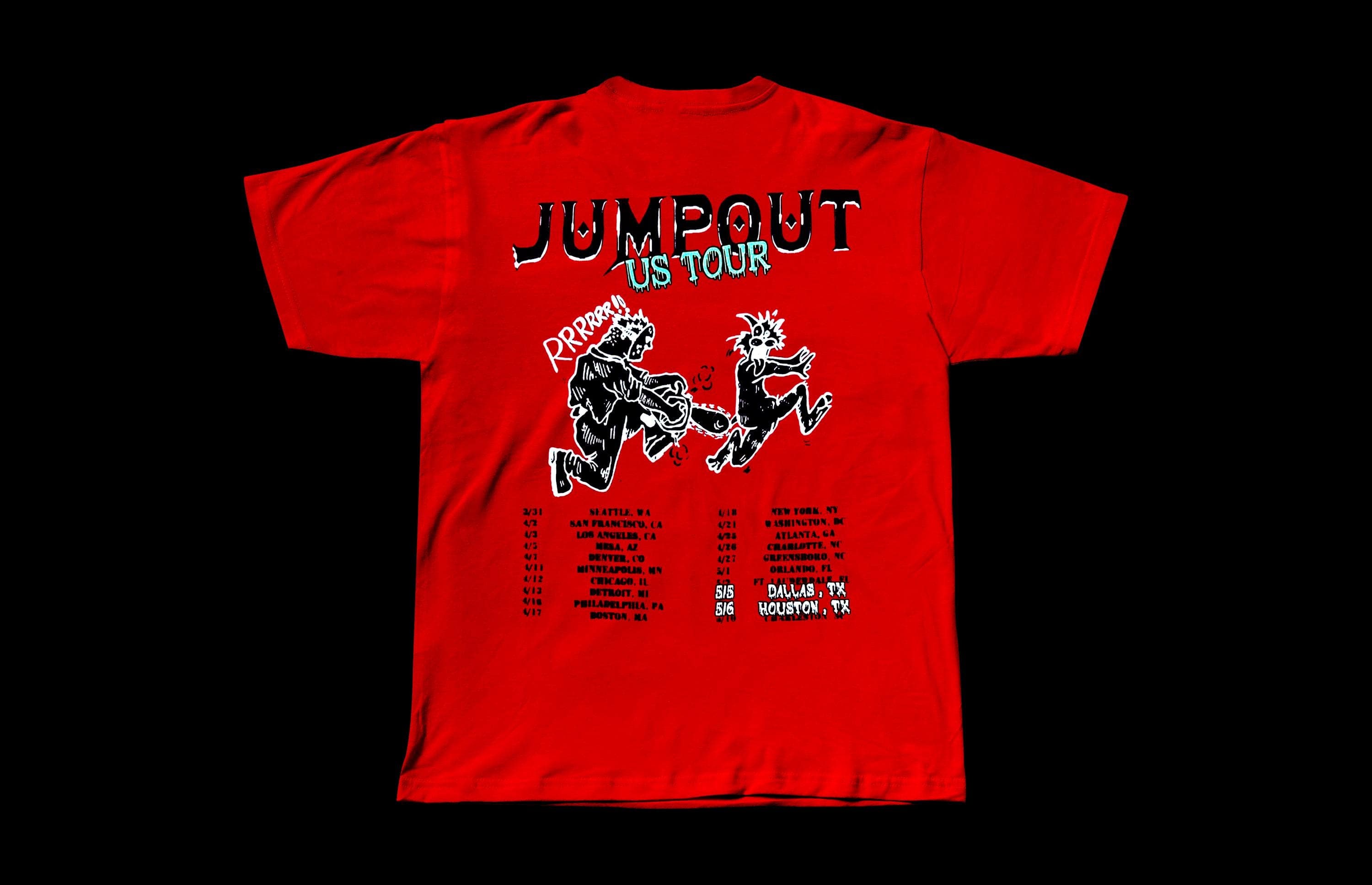 OsamaSon Jumpout US Tour | Exclusive Tee - Thumbnail 2