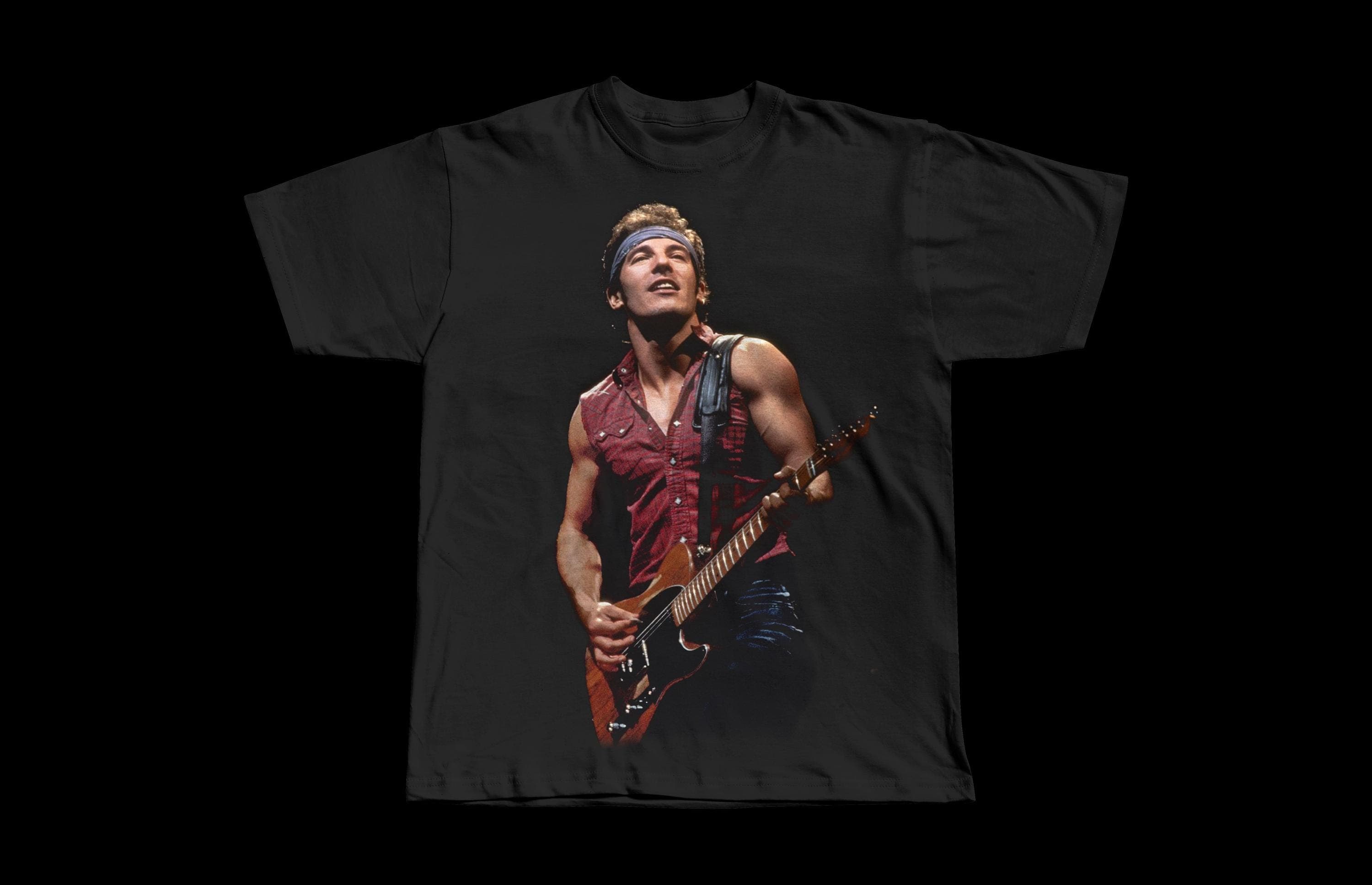 Bruce Springsteen Heavyweight Cotton T-Shirt – Supreme-Style Streetwear Fit - Image 1
