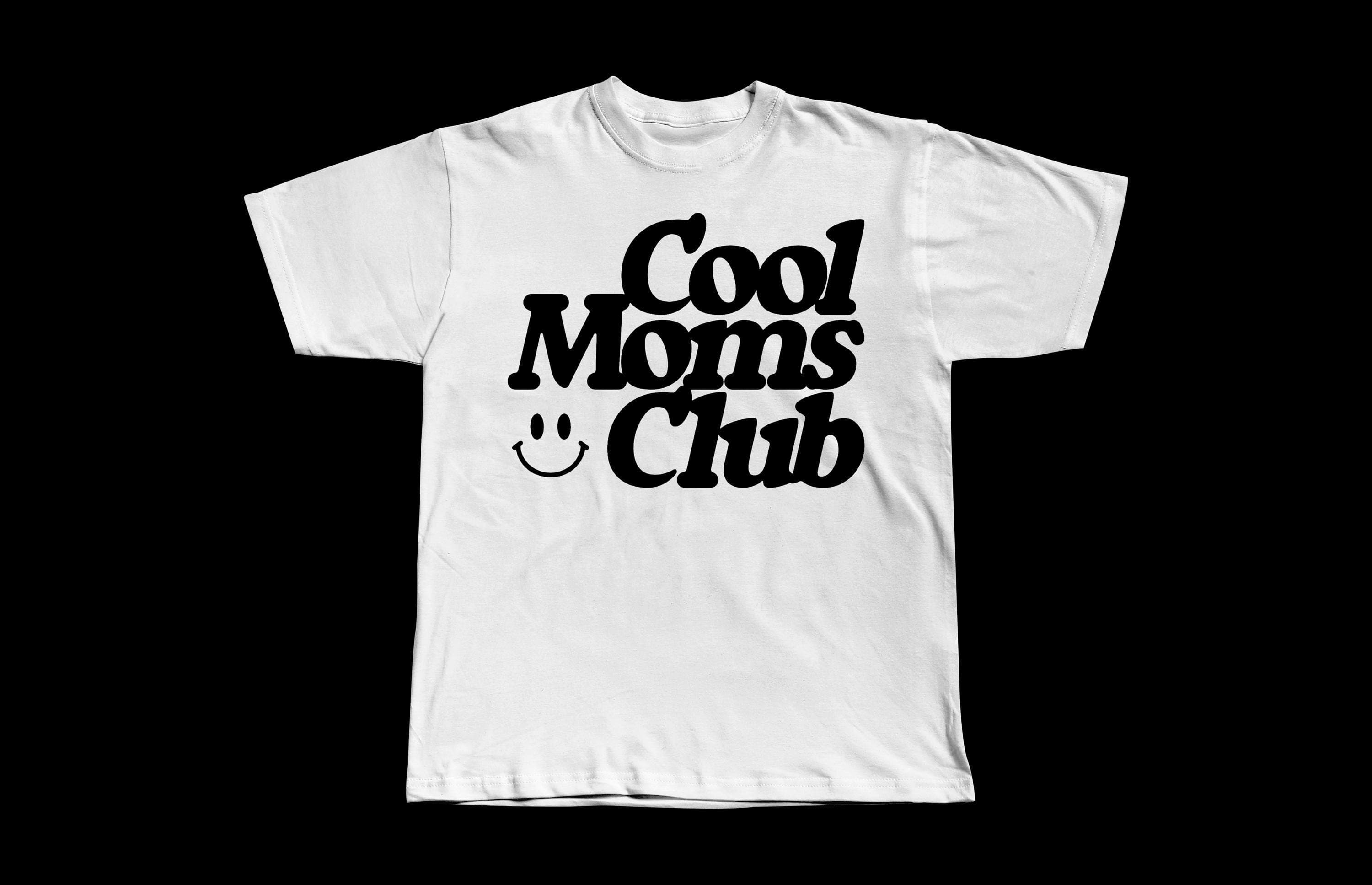 Moms Club Shirt | Heavyweight 100% Cotton Tee - Image 1