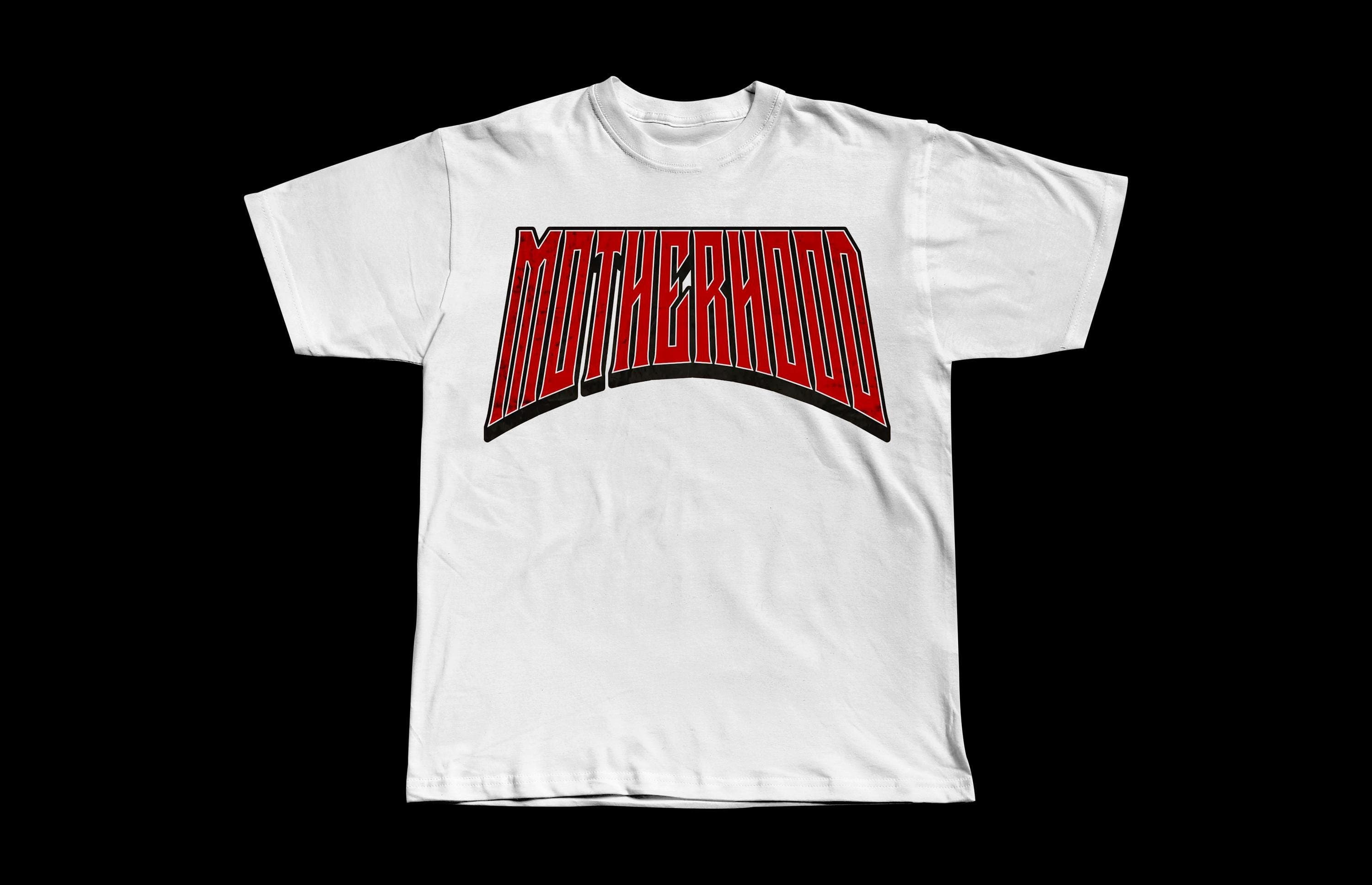 Motherhood Band Tee | Rad Mom Club, Rebel Moms, Heavyweight Cotton Shirt - Image 1