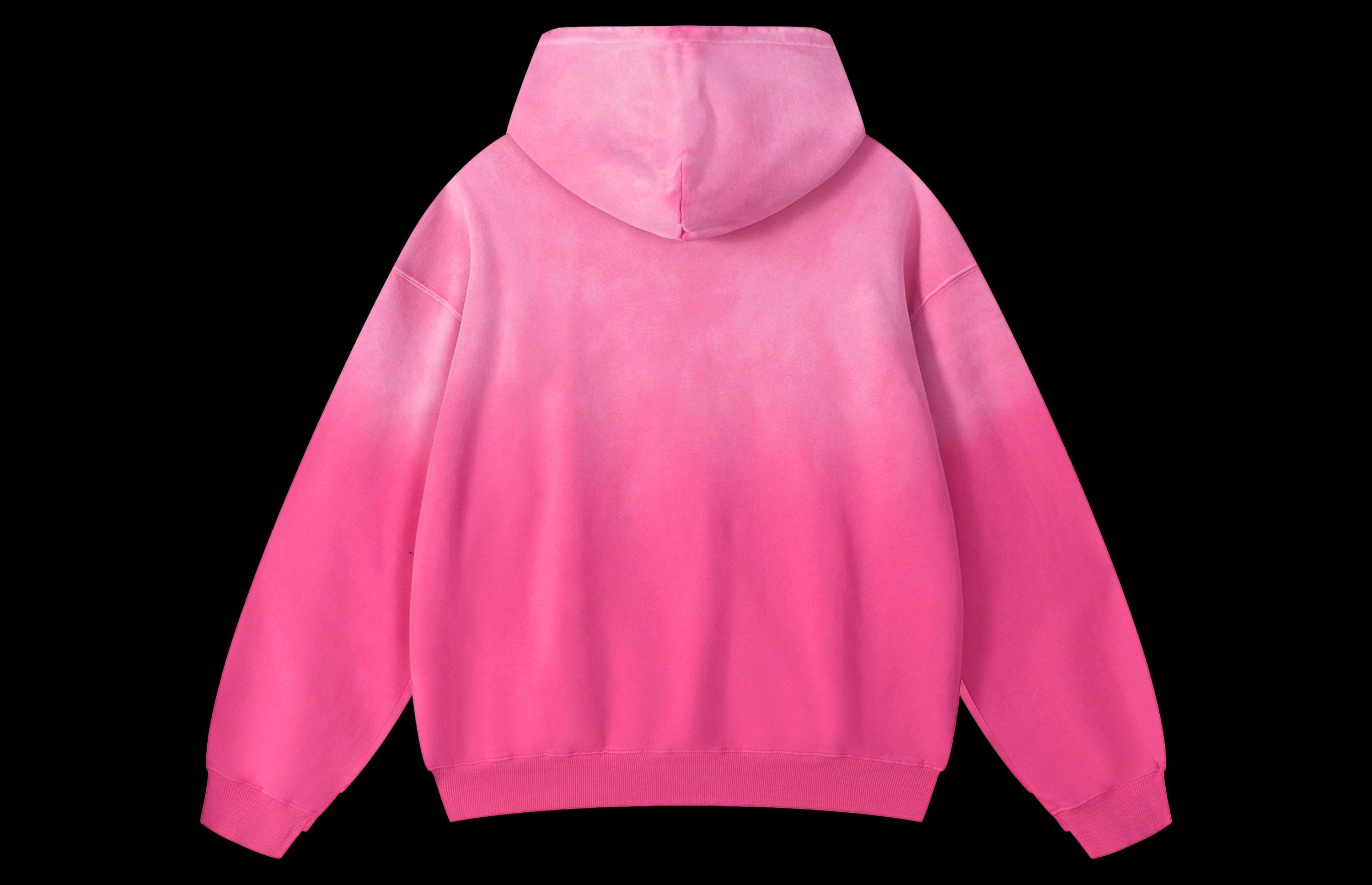 Nine Vicious For Nothing Hoodie | Heavyweight Sunfade Oversized Hoodie - Thumbnail 2