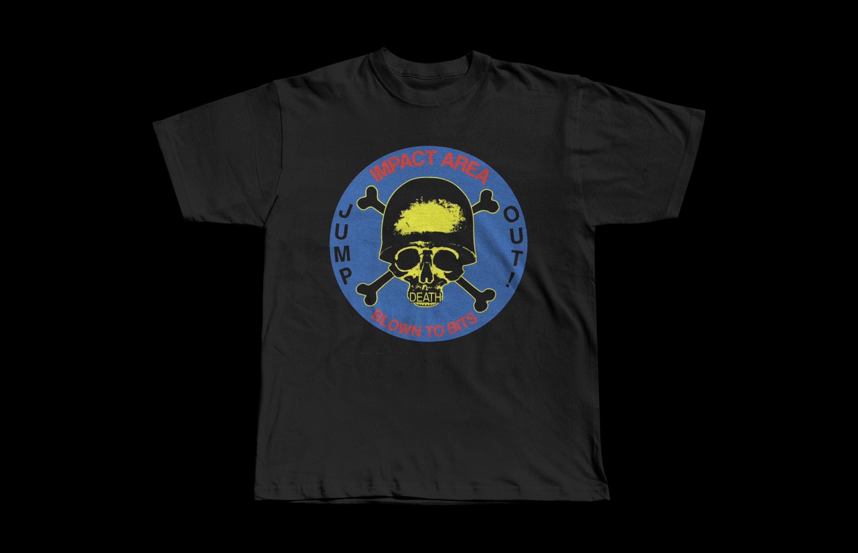 Osamason Jumpout Tour Skull Tee | Heavyweight Cotton Streetwear - Image 1