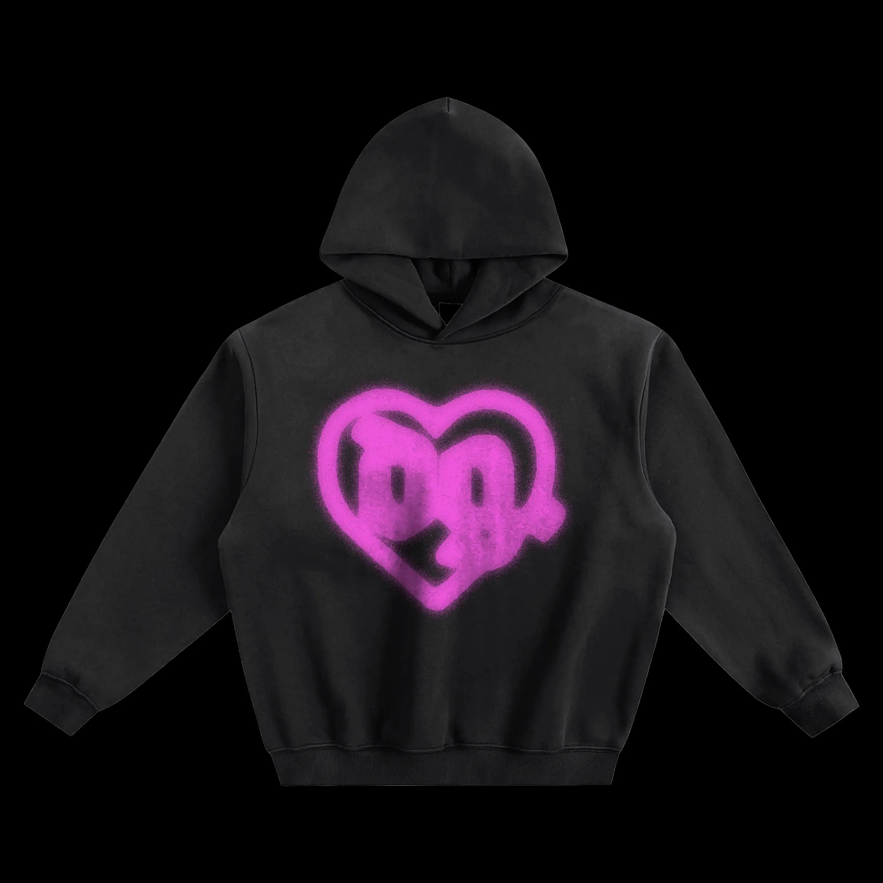 Drain Gang Love Pill Hoodie | Heavyweight Streetwear Merch - Image 1