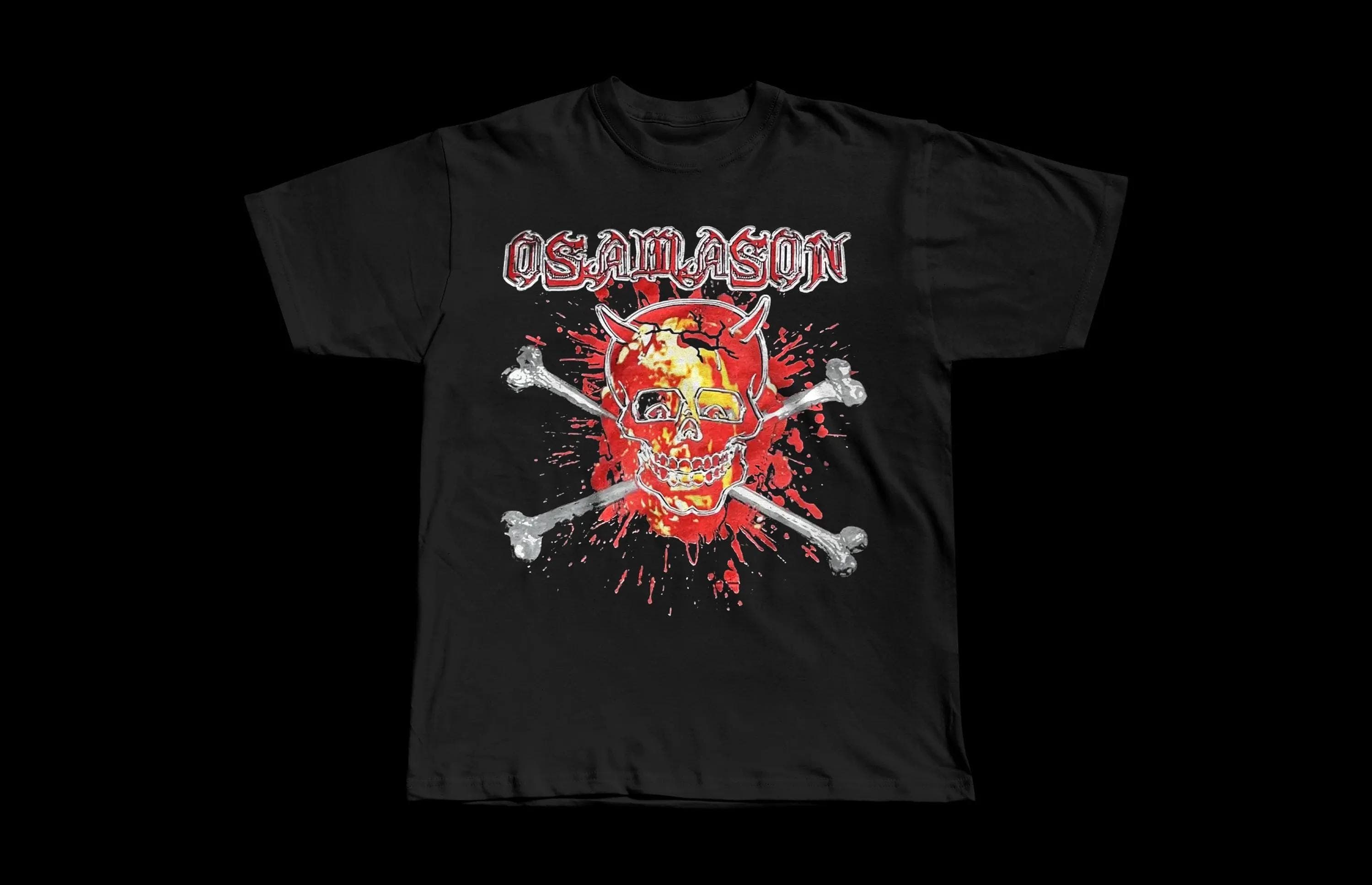OsamaSon Psykotic Tour Merch | Heavyweight Black Tee - Image 1