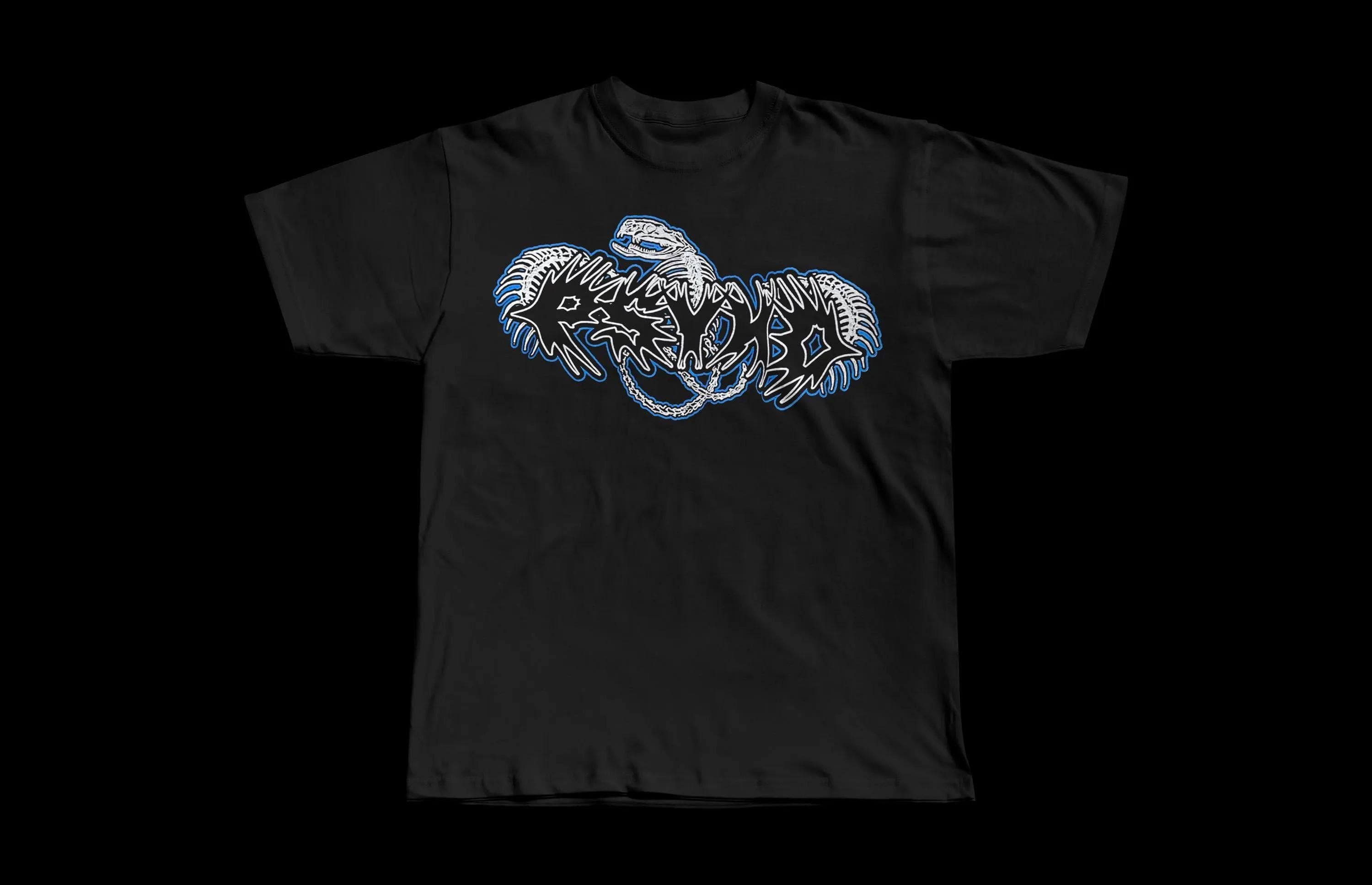 OsamaSon Psykotic Vip Meet and Greet Merch | Heavyweight Black Tee - Image 1
