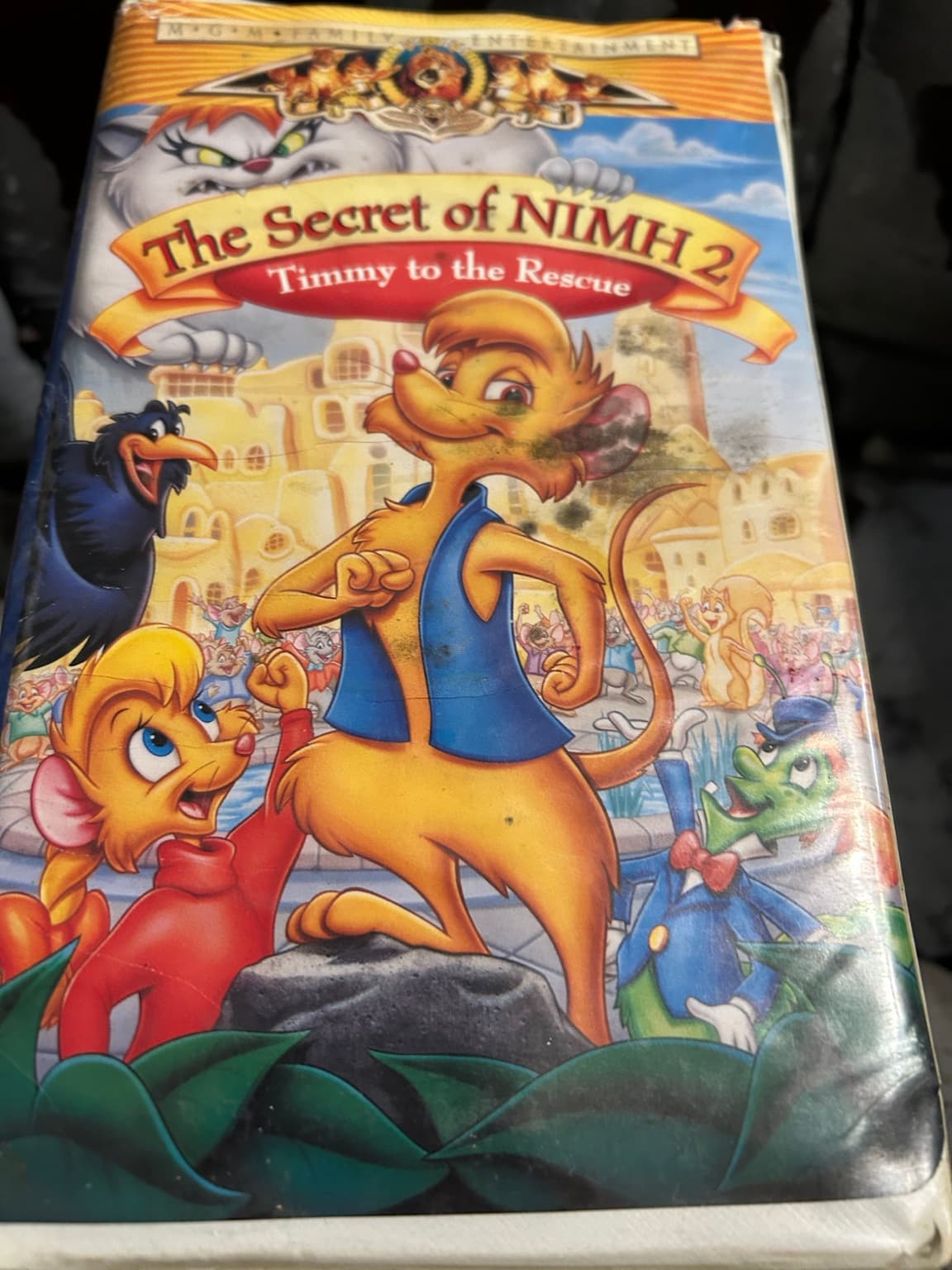 Kids Family VHS Lot 10 Tapes – Prince of Egypt, Scooby-Doo, Secret of NIMH & More - Thumbnail 5