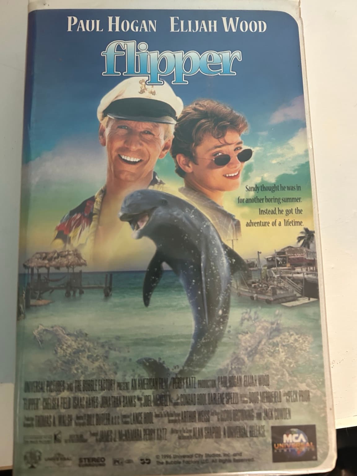 Family VHS Lot of 5 Flipper Fluke Napoleon Zeus and Roxanne Billboard Dad - Thumbnail 3