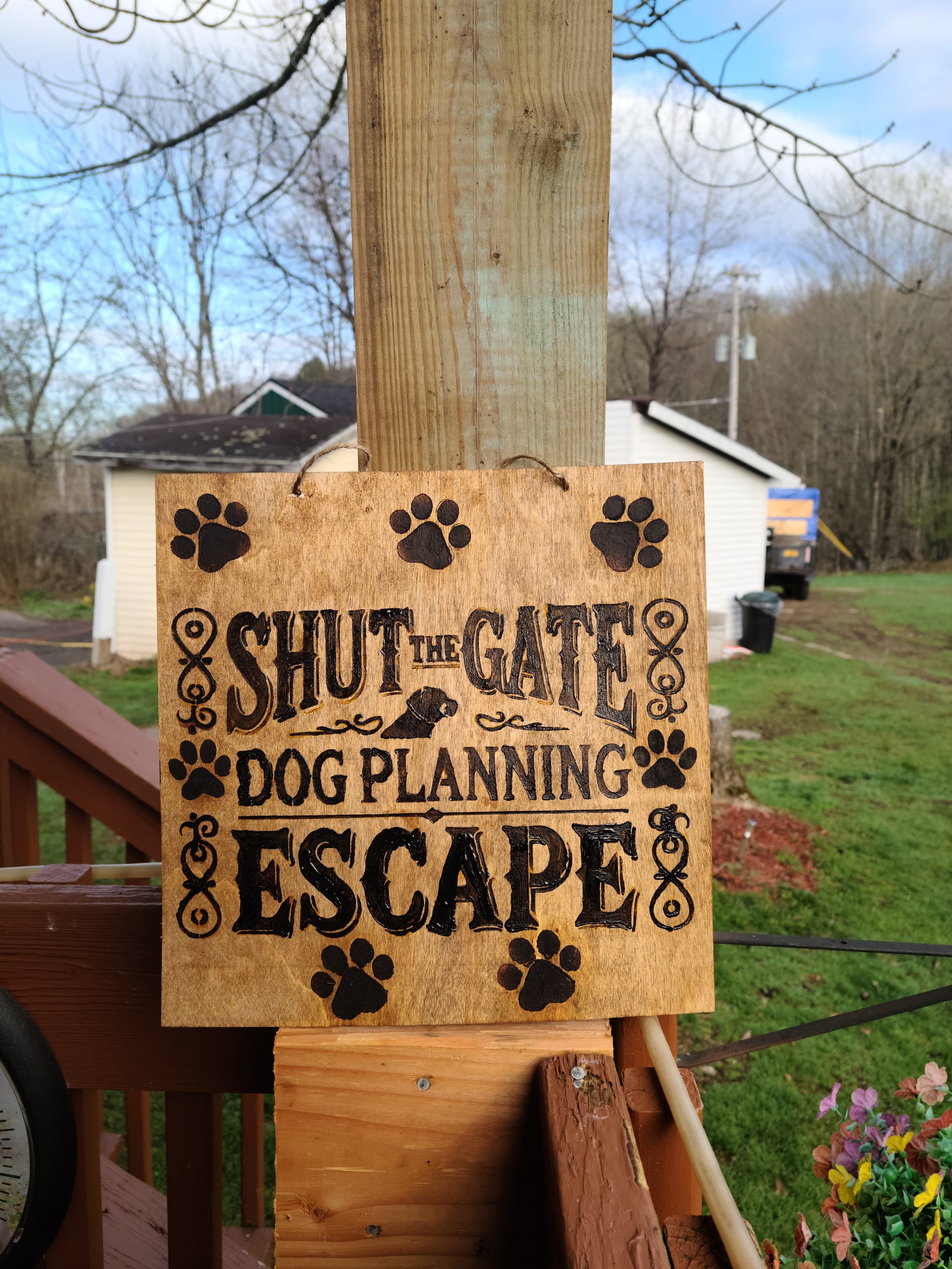 Handmade Hanging Signs - Thumbnail 3