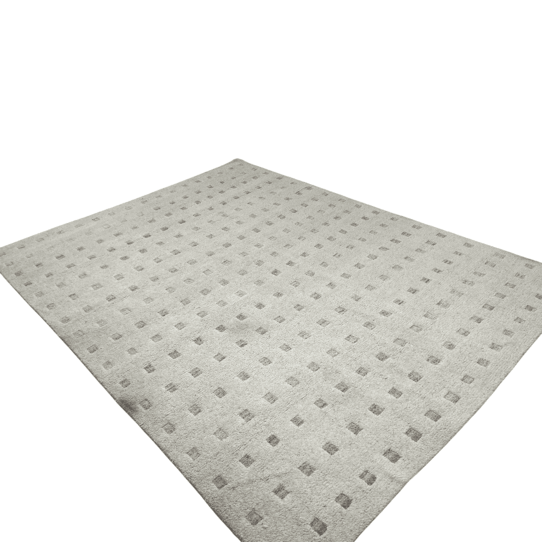 Jaipur Living Form And Weave Jinni FAW01 Ivory / White Tan Beige Area Rug - Thumbnail 3