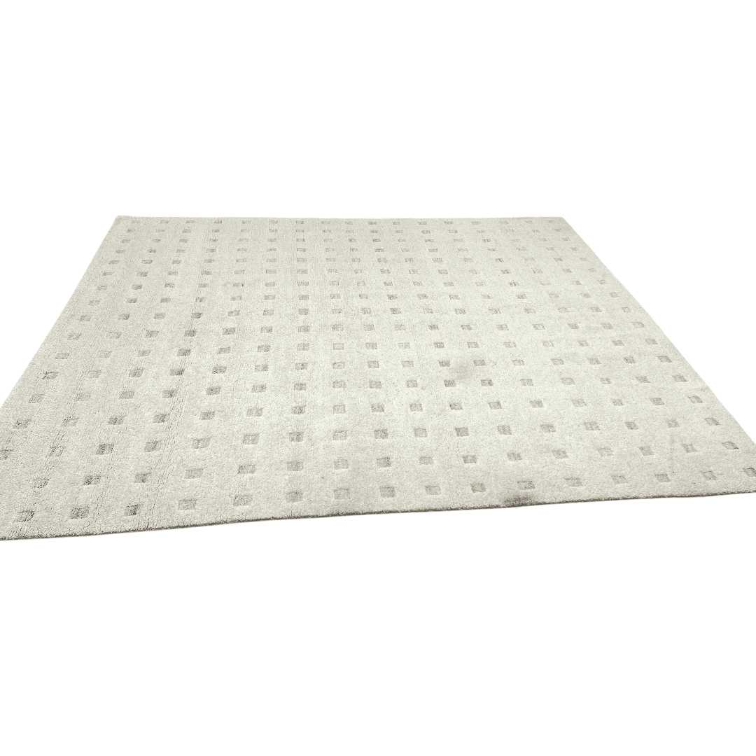 Jaipur Living Form And Weave Jinni FAW01 Ivory / White Tan Beige Area Rug - Thumbnail 6