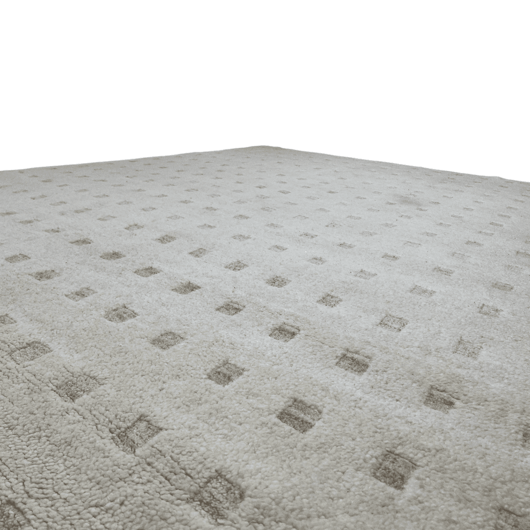 Jaipur Living Form And Weave Jinni FAW01 Ivory / White Tan Beige Area Rug - Thumbnail 7