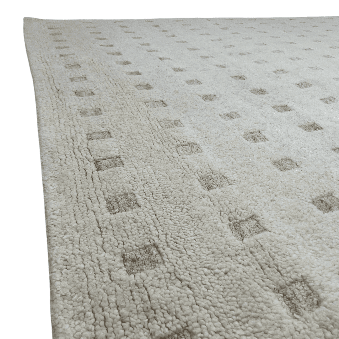 Jaipur Living Form And Weave Jinni FAW01 Ivory / White Tan Beige Area Rug - Thumbnail 8