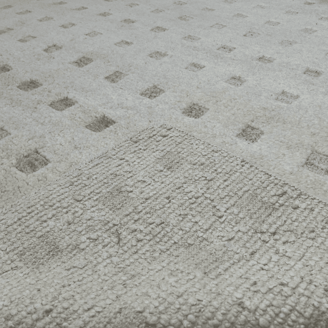 Jaipur Living Form And Weave Jinni FAW01 Ivory / White Tan Beige Area Rug - Thumbnail 10