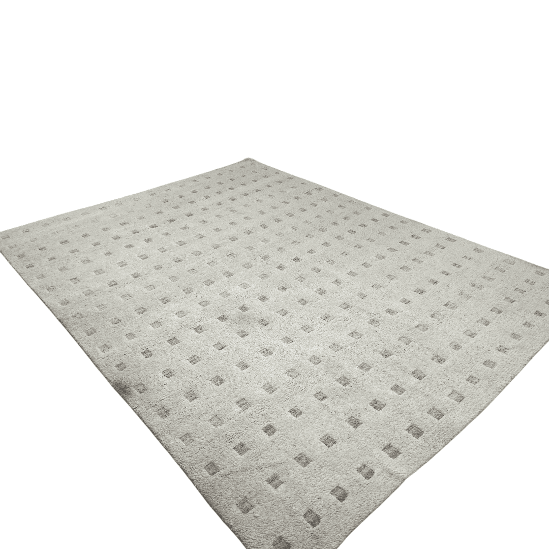 Jaipur Living Form And Weave Jinni FAW01 Ivory / White Tan Beige Area Rug - Thumbnail 2