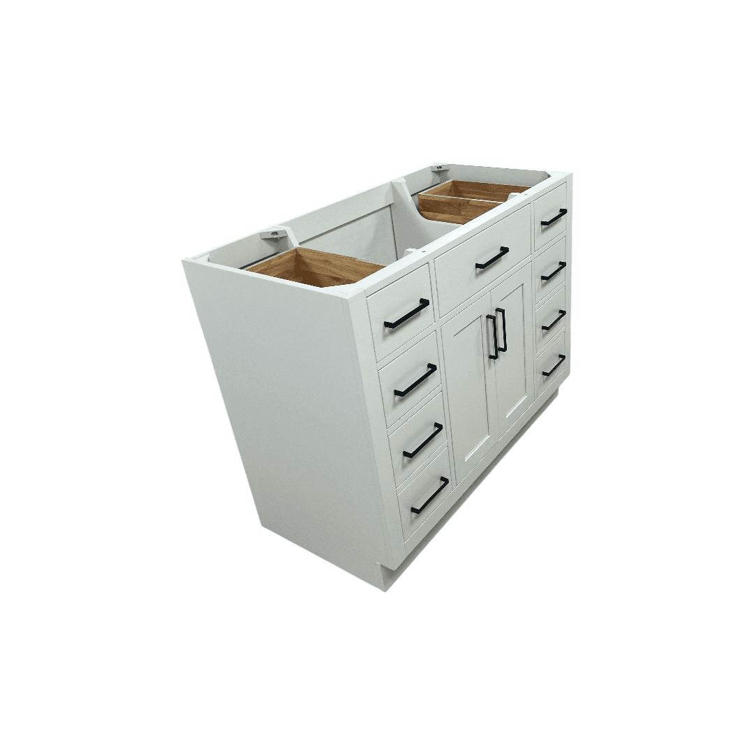 Winston Porter Osoria Solid Wood Single Bathroom Vanity Base Cabinet Without Top - Thumbnail 6