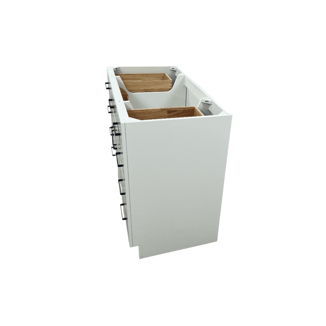 Winston Porter Osoria Solid Wood Single Bathroom Vanity Base Cabinet Without Top - Thumbnail 9