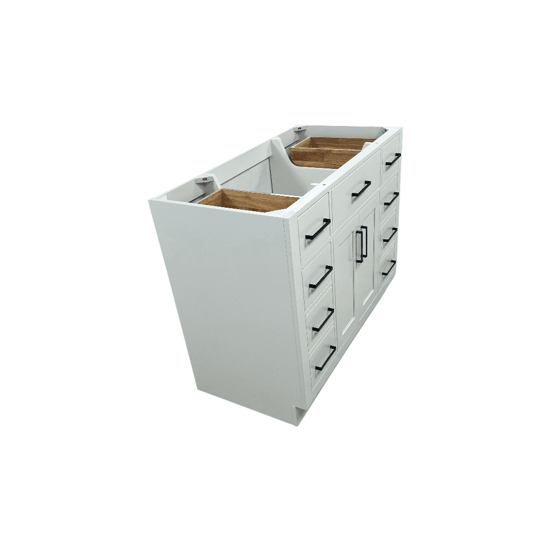 Winston Porter Osoria Solid Wood Single Bathroom Vanity Base Cabinet Without Top - Thumbnail 11