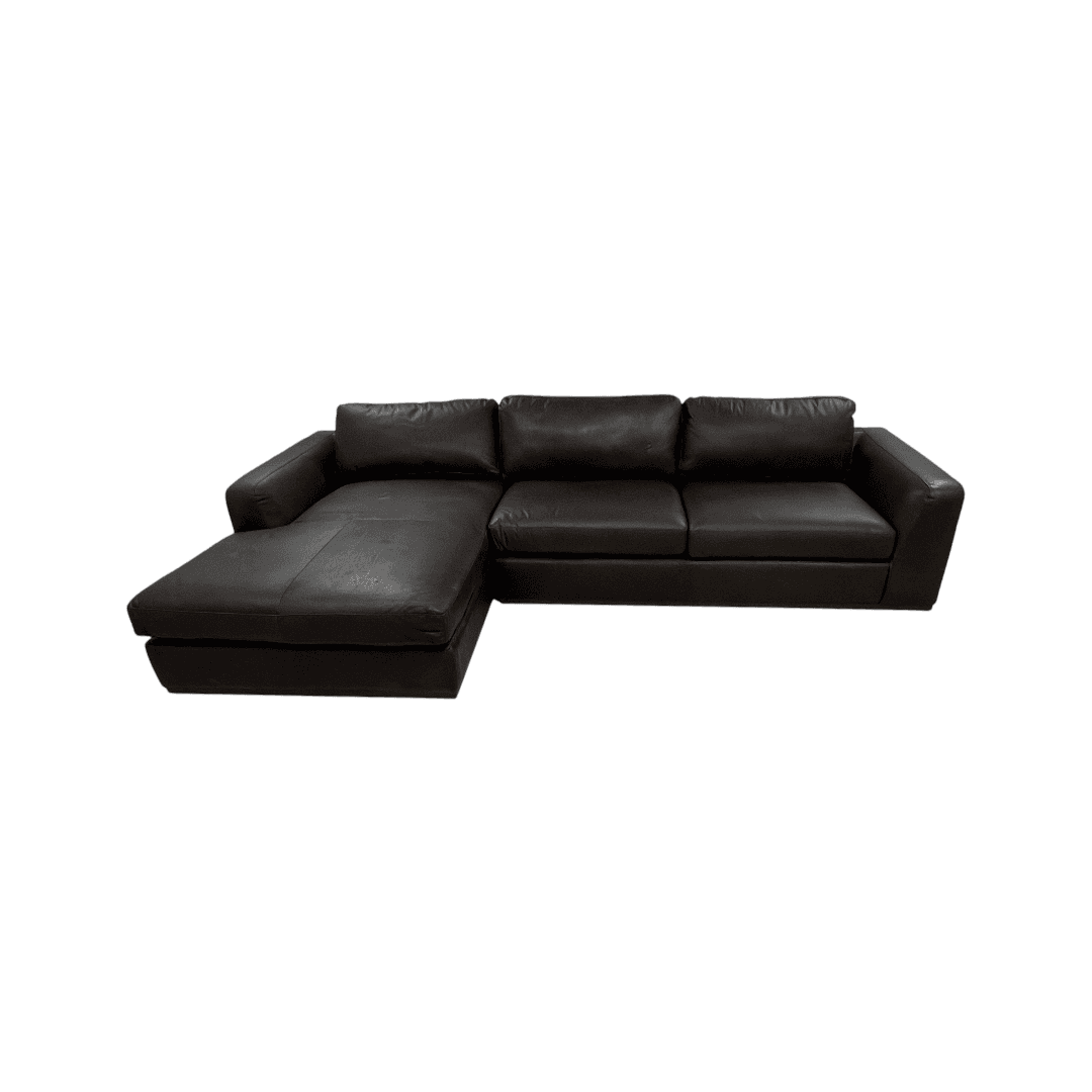 Four Hands Colt 2-Piece Sectional - Heirloom Cigar - Thumbnail 4