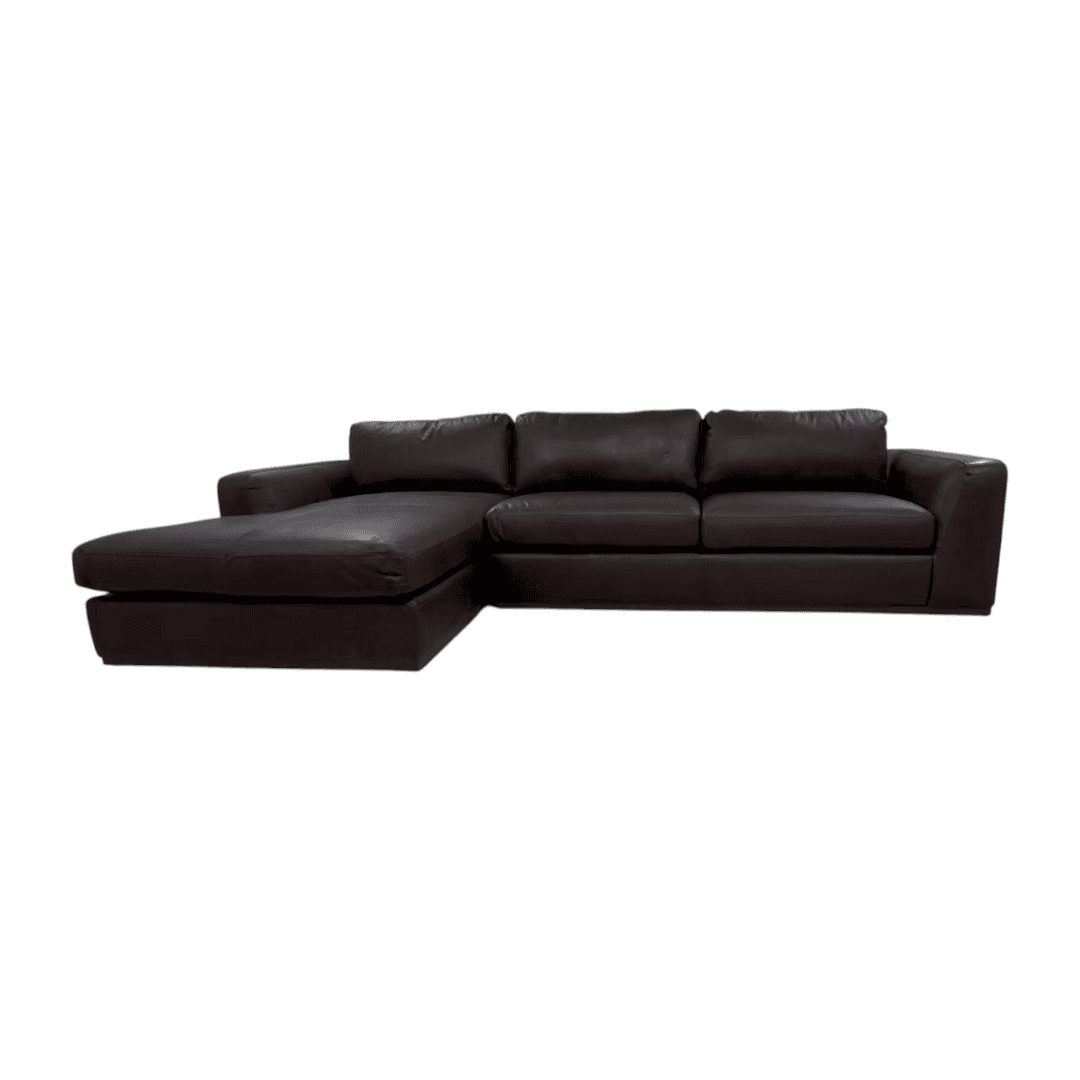 Four Hands Colt 2-Piece Sectional - Heirloom Cigar - Thumbnail 2
