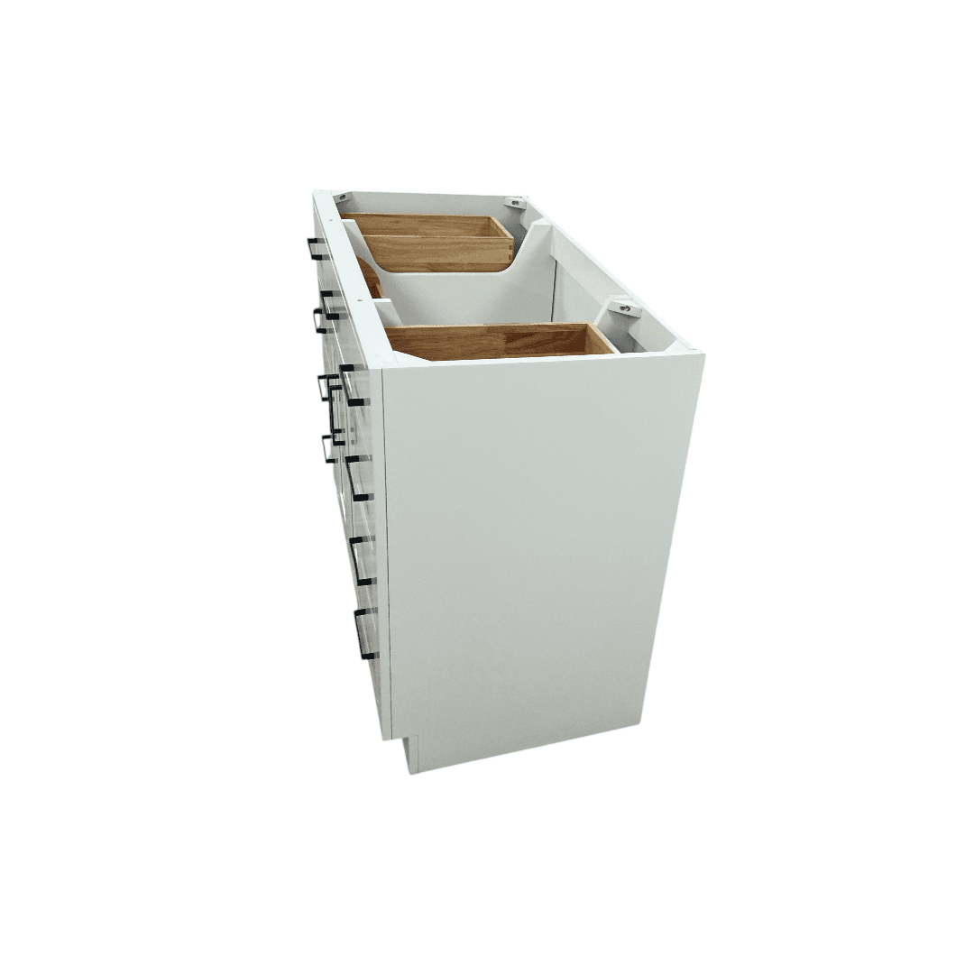 Winston Porter Osoria Solid Wood Single Bathroom Vanity Base Cabinet Without Top - Thumbnail 10