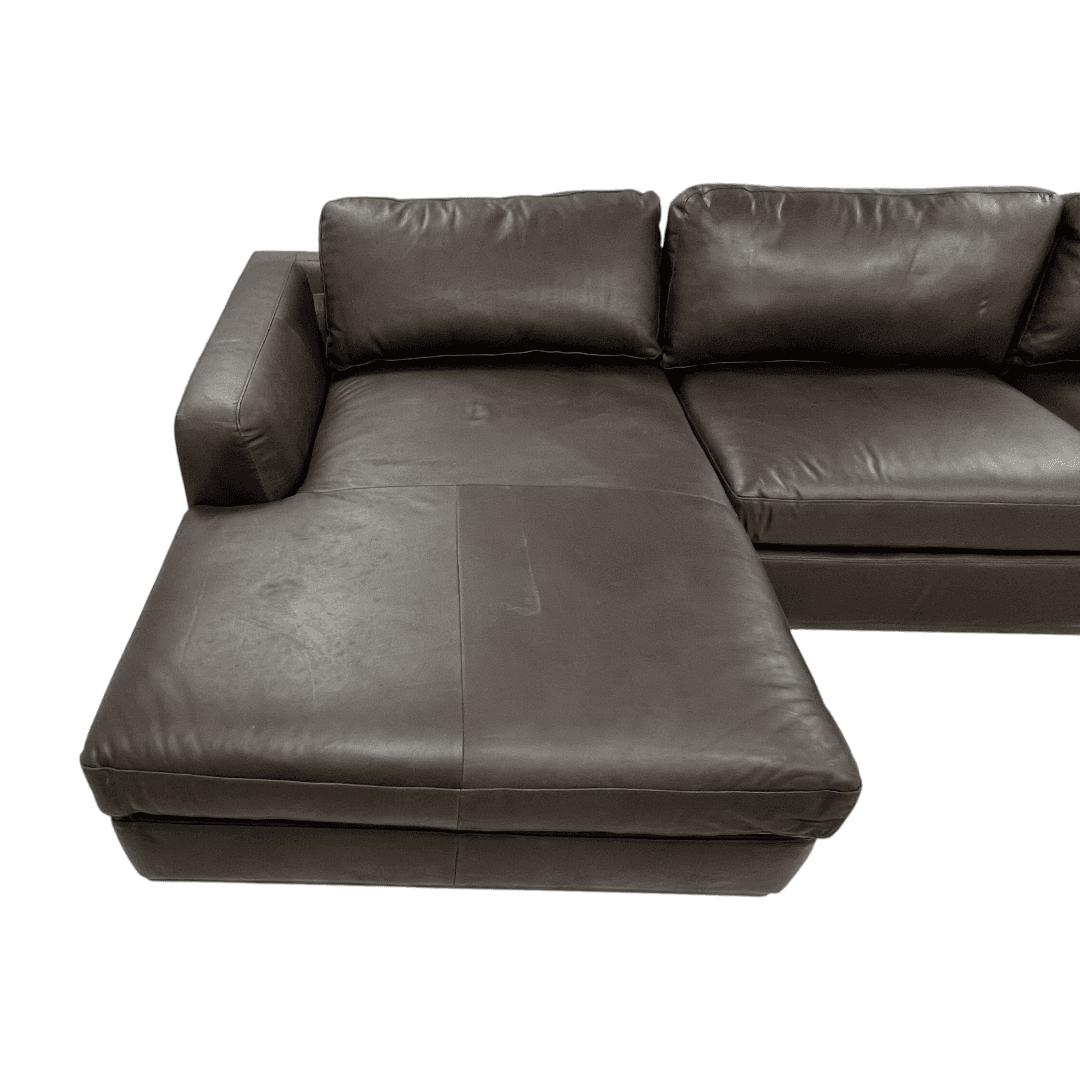Four Hands Colt 2-Piece Sectional - Heirloom Cigar - Thumbnail 9