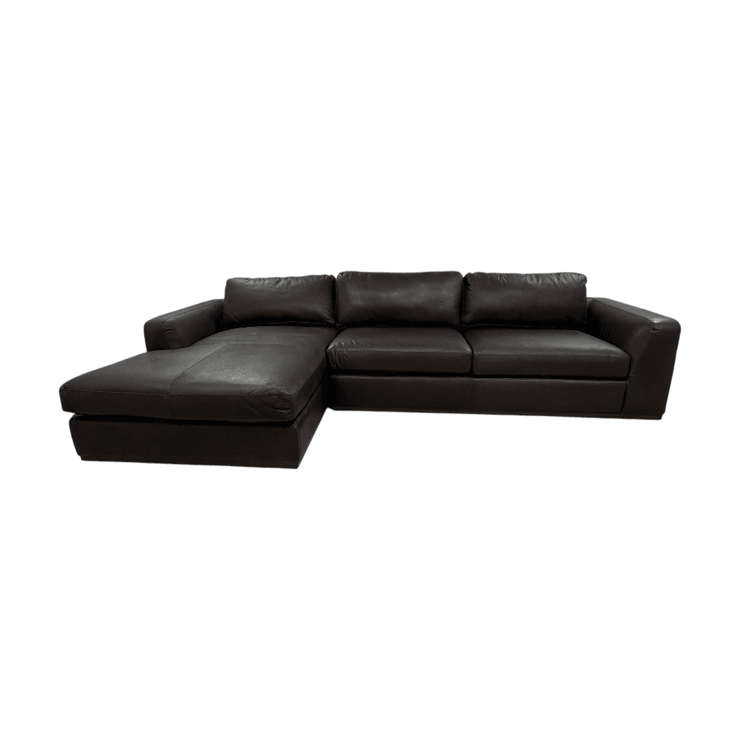 Four Hands Colt 2-Piece Sectional - Heirloom Cigar - Thumbnail 3