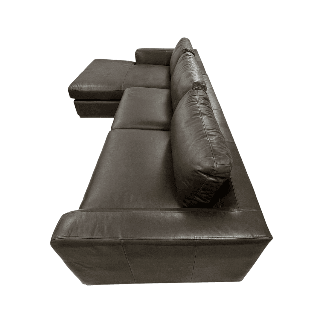 Four Hands Colt 2-Piece Sectional - Heirloom Cigar - Thumbnail 14