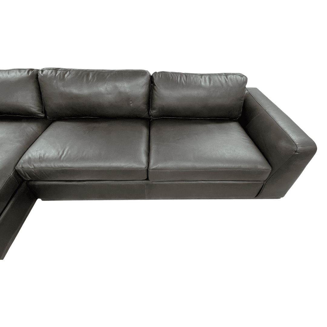 Four Hands Colt 2-Piece Sectional - Heirloom Cigar - Thumbnail 8