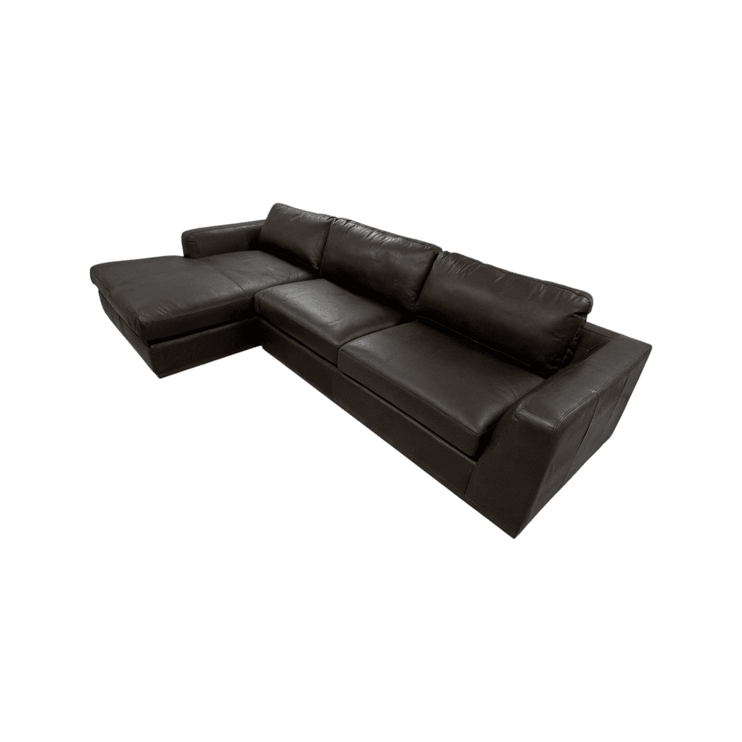 Four Hands Colt 2-Piece Sectional - Heirloom Cigar - Thumbnail 6