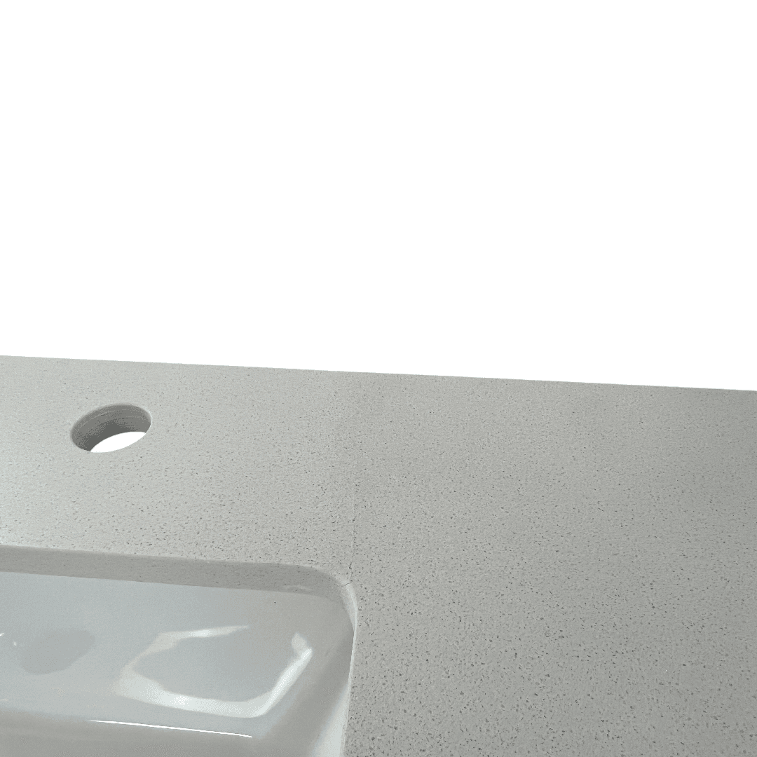 Lark Manor Chezkel 60'' Fully Assembled Double Bathroom Vanity with Ceramic Sink - Thumbnail 20