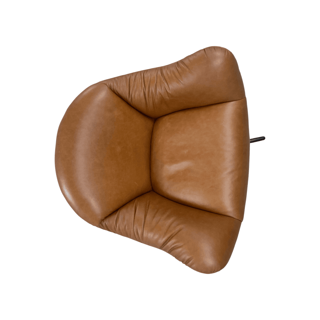 Castlery Arden Leather Swivel Armchair Set of 2 - Thumbnail 16