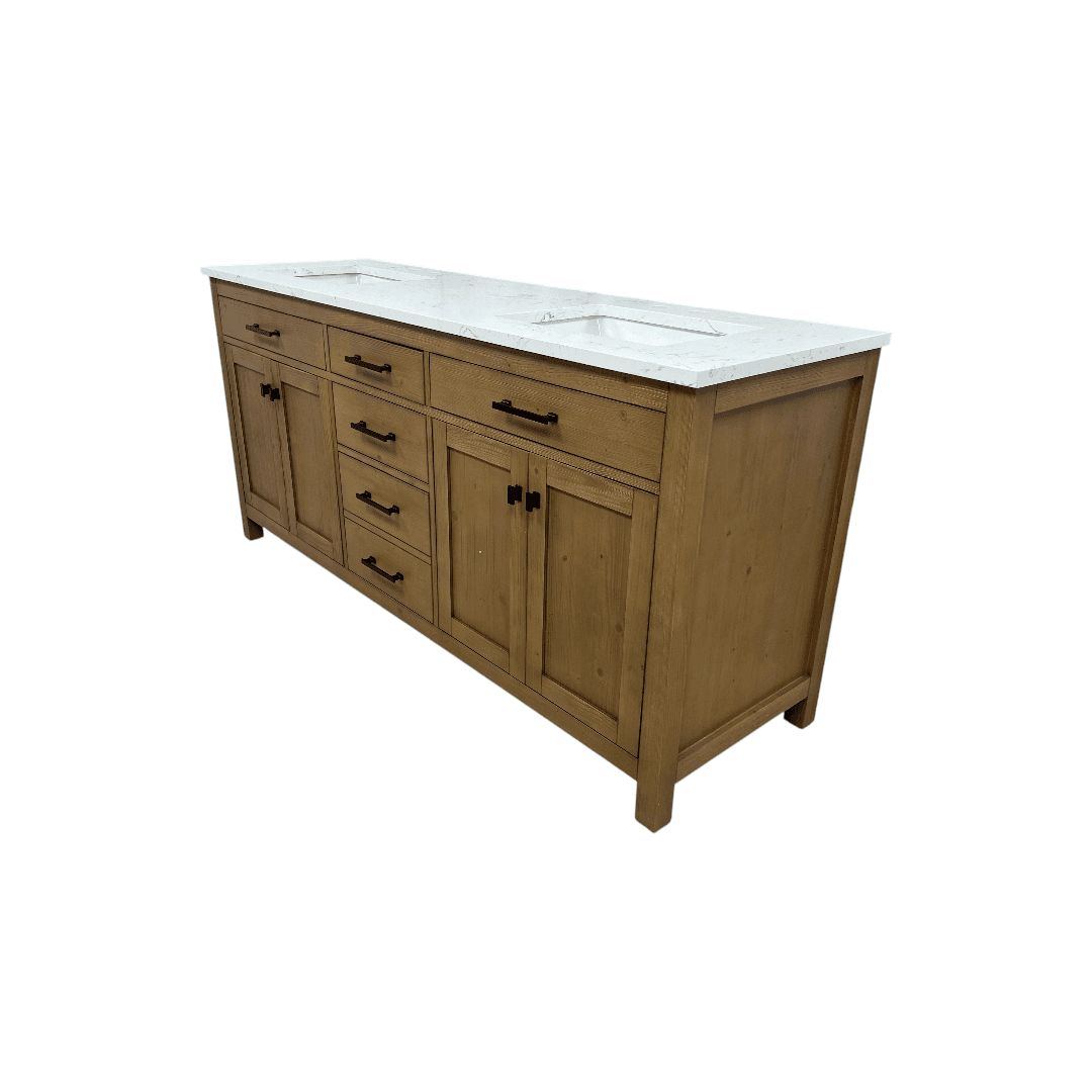 Breakwater Bay Ajiya 72" Double Bathroom Vanity Set - Thumbnail 7