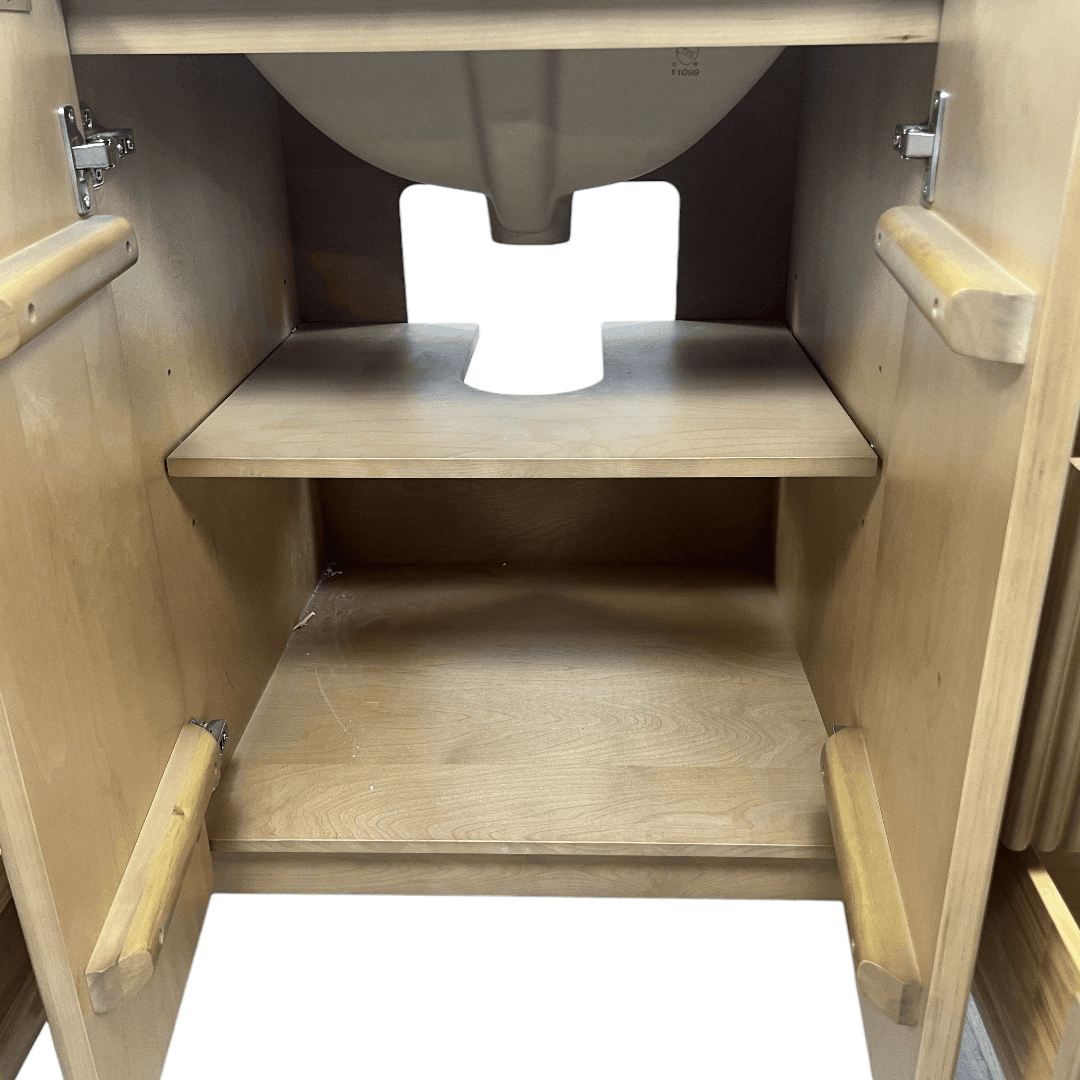 Highbury Furnishings Kensington 48" Bathroom Vanity in Fluted Birch - Thumbnail 27