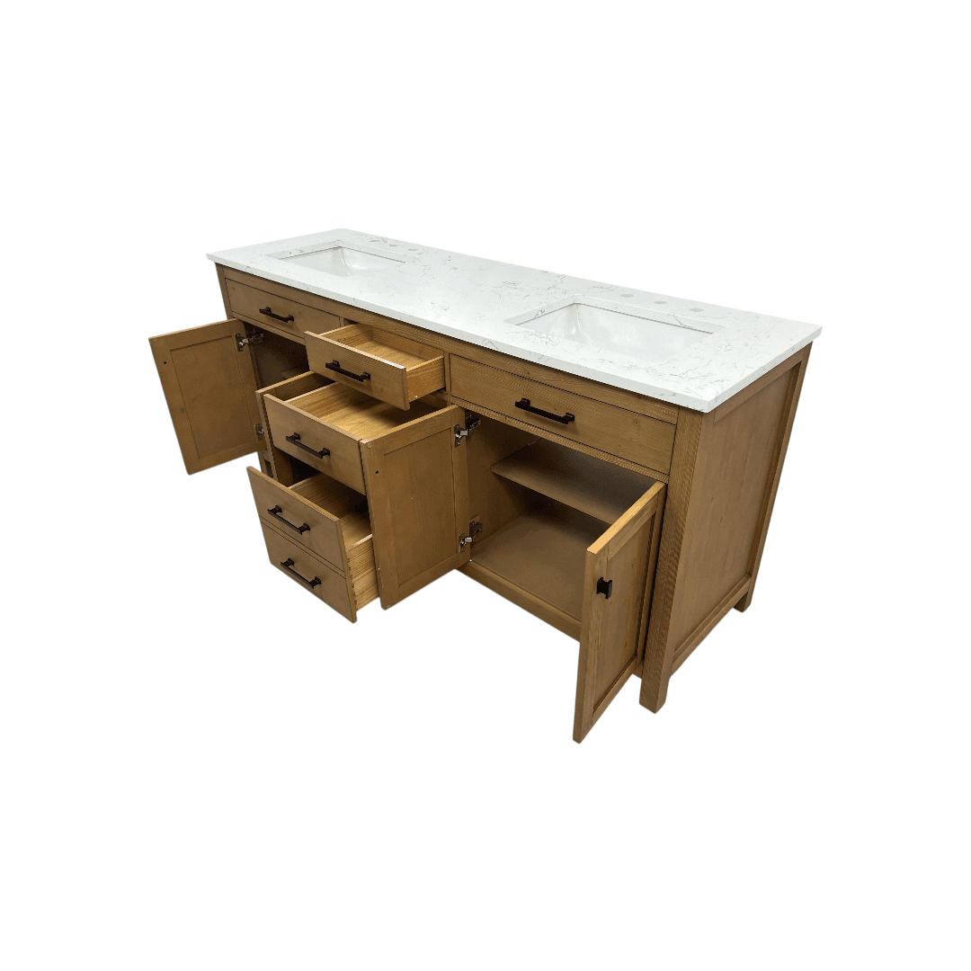 Breakwater Bay Ajiya 72" Double Bathroom Vanity Set - Thumbnail 24