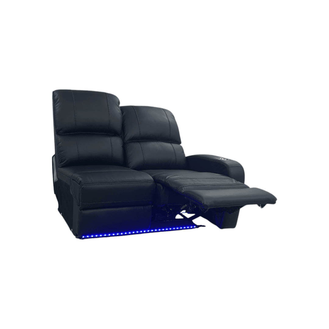 Red Barrel Studio Roju Upholstered Home Theater Seating With Cup Holder - Thumbnail 12