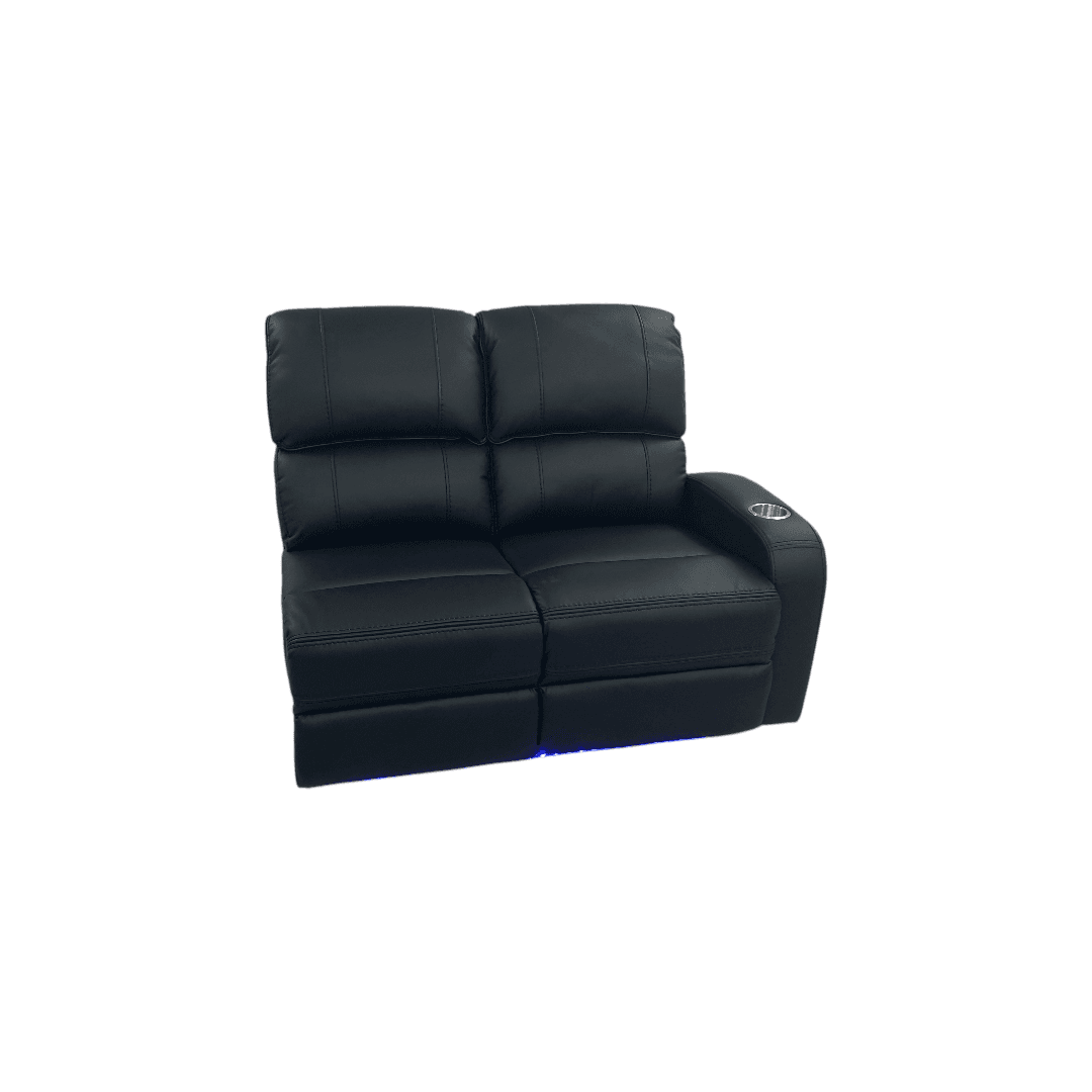Red Barrel Studio Roju Upholstered Home Theater Seating With Cup Holder - Thumbnail 3