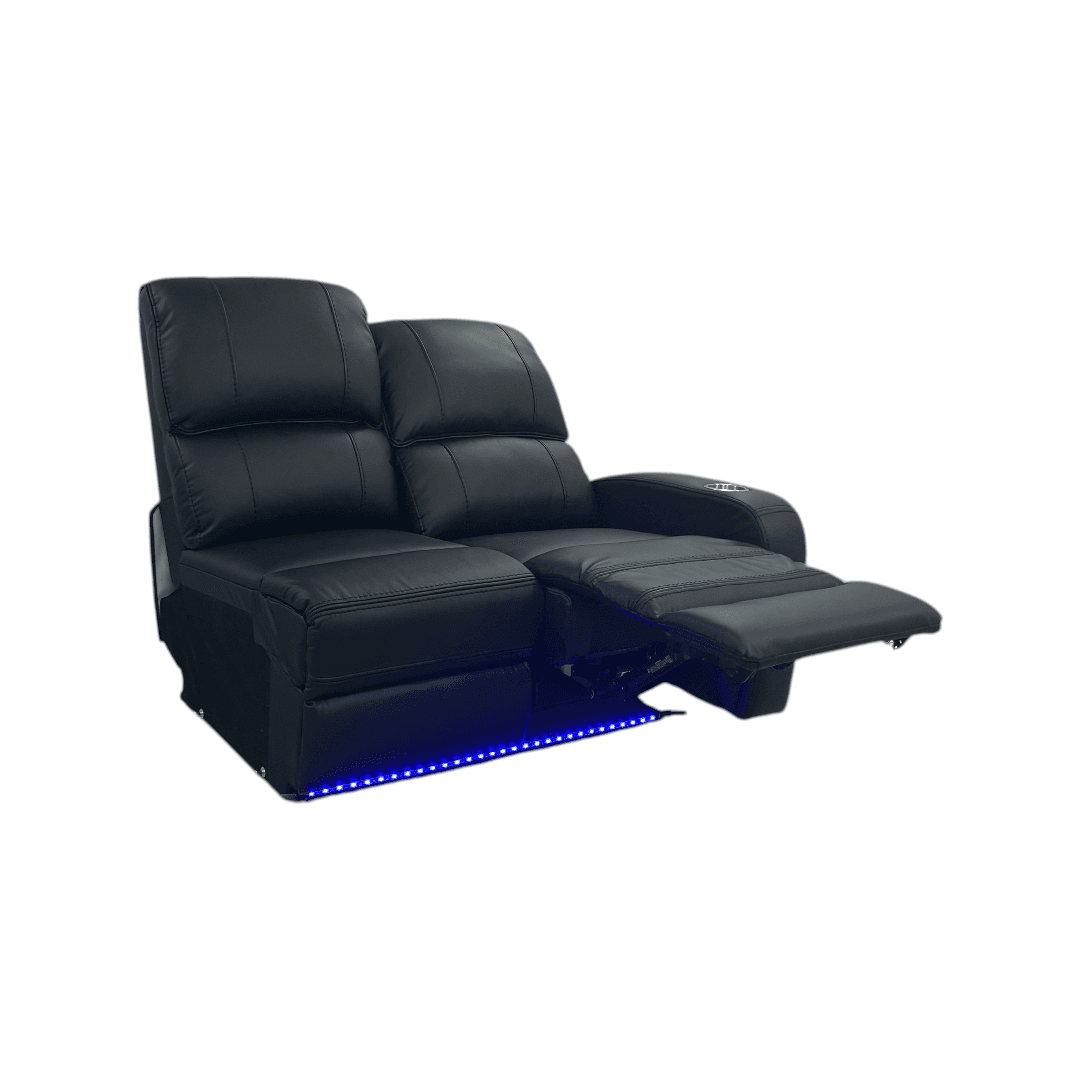 Red Barrel Studio Roju Upholstered Home Theater Seating With Cup Holder - Thumbnail 14