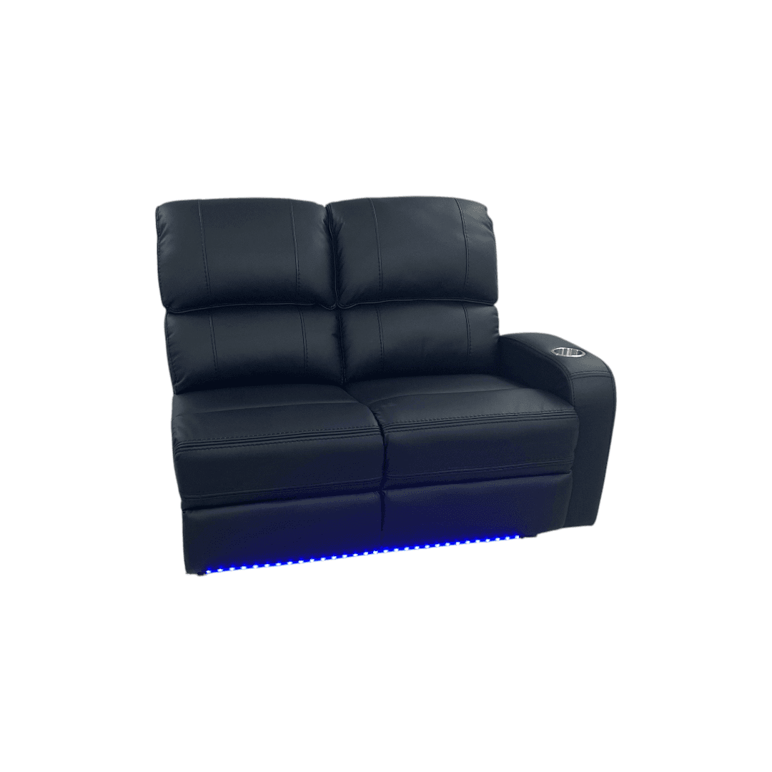 Red Barrel Studio Roju Upholstered Home Theater Seating With Cup Holder - Image 1