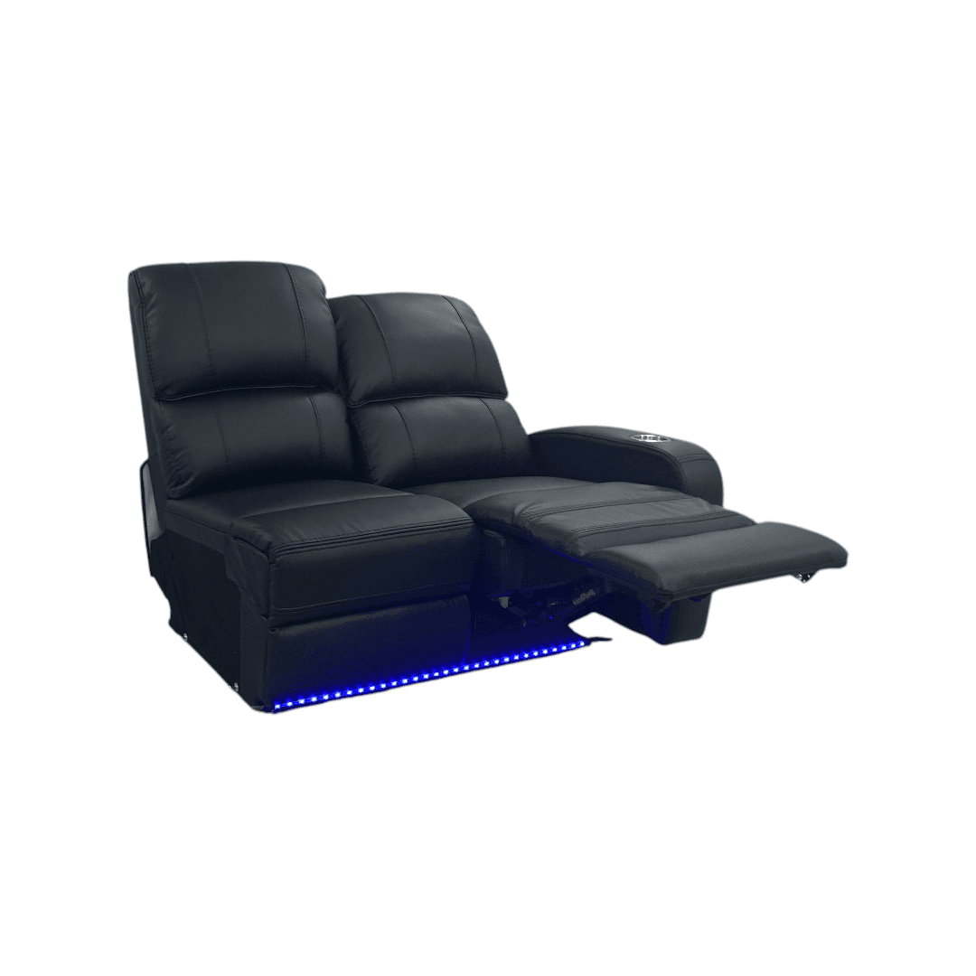 Red Barrel Studio Roju Upholstered Home Theater Seating With Cup Holder - Thumbnail 13