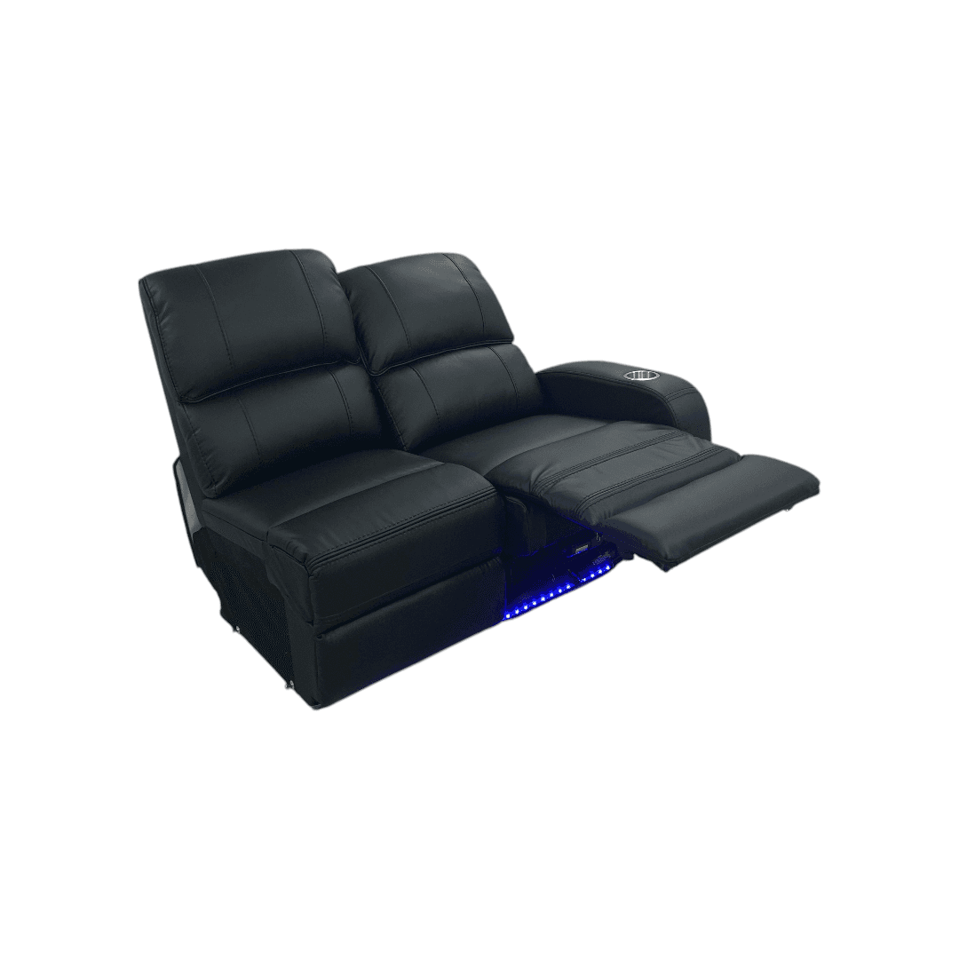 Red Barrel Studio Roju Upholstered Home Theater Seating With Cup Holder - Thumbnail 15