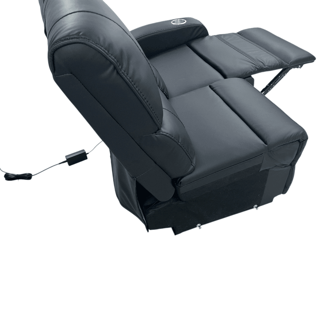 Red Barrel Studio Roju Upholstered Home Theater Seating With Cup Holder - Thumbnail 19