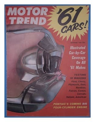 Motor Trend September 1960 '61 Cars! Magazine - Image 1