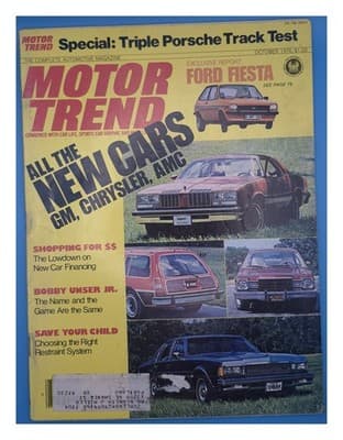 MOTOR TREND October 1976 Car Magazine - Image 1