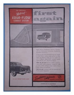 MOTOR TREND AUG 1954 TURBINES Magazine - Thumbnail 2