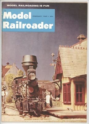 Model Railroader February 1969 Model Railroading Is Fun Magazine - Image 1