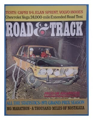 Road & Track March 1972 Rally Car; Vehicle Testing Magazine - Image 1